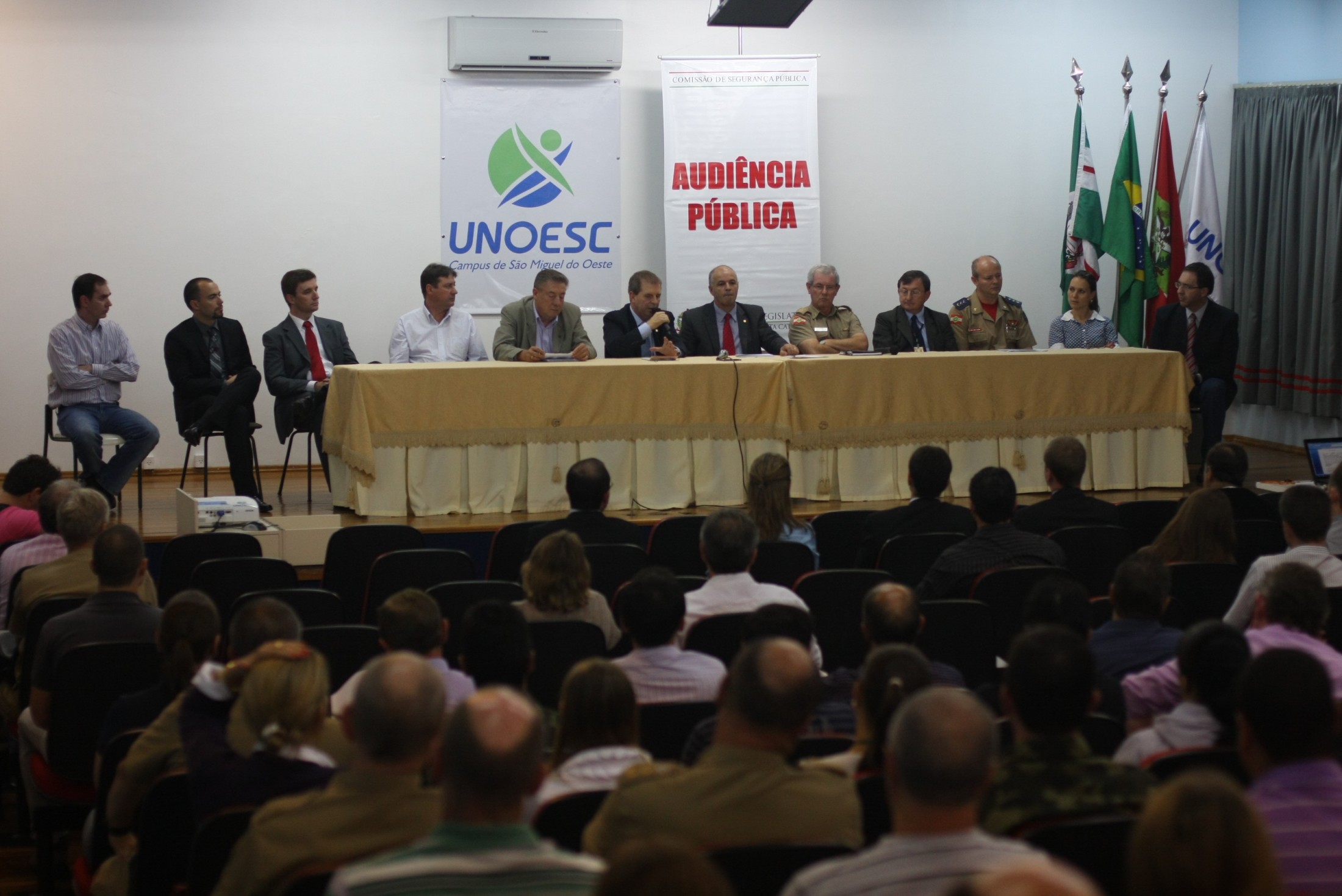 Audiência pública - Segurança pública no município de São Miguel do Oeste e entorno