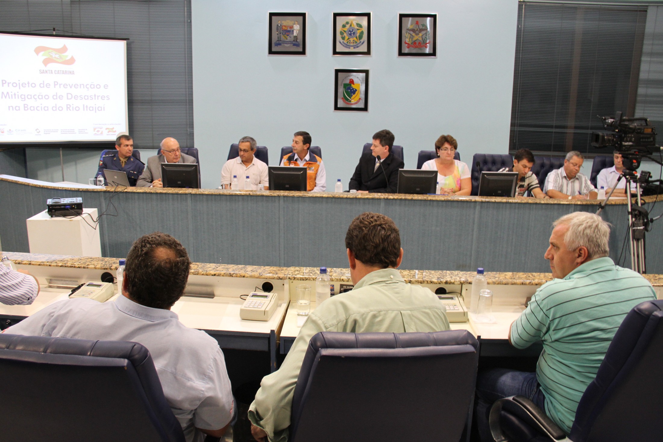 Audiência pública do Fórum Permanente dos Desastres Naturais do Vale do Itajaí   - Blumenau