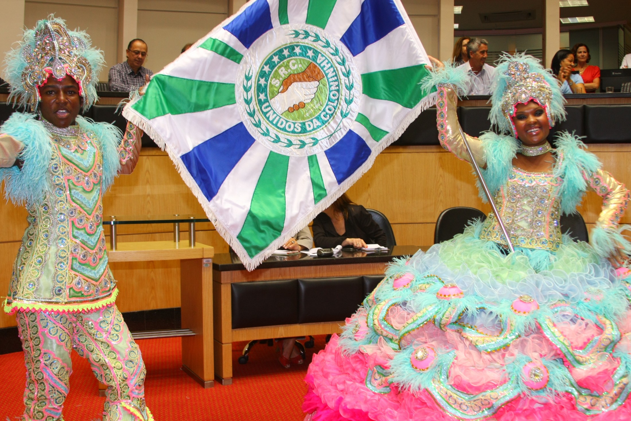 Sessão Especial em homenagem à Sociedade Recreativa e Cultural Unidos da Coloninha pela passagem dos seus 50 anos de fundação