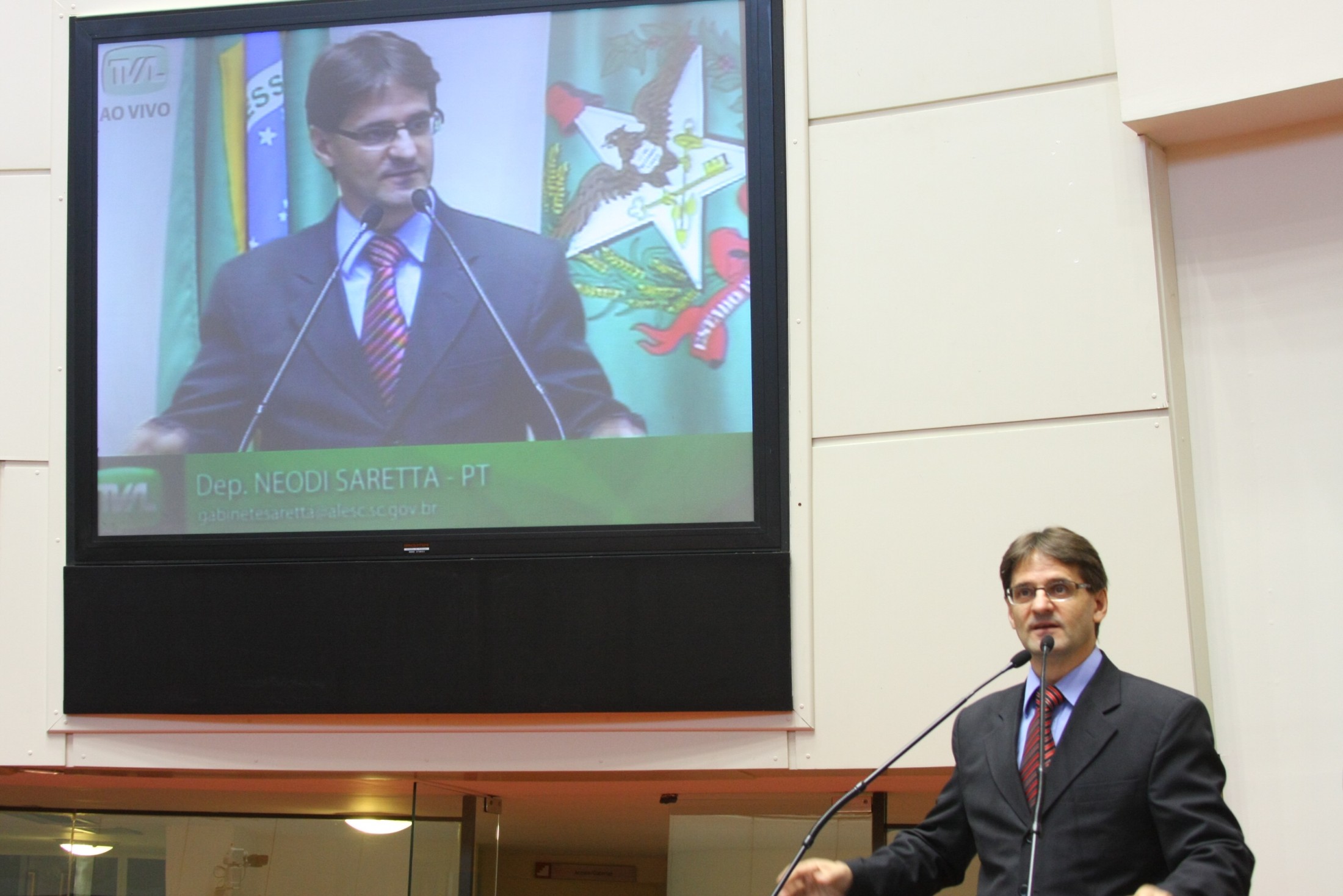 Deputado Neodi Saretta (PT)