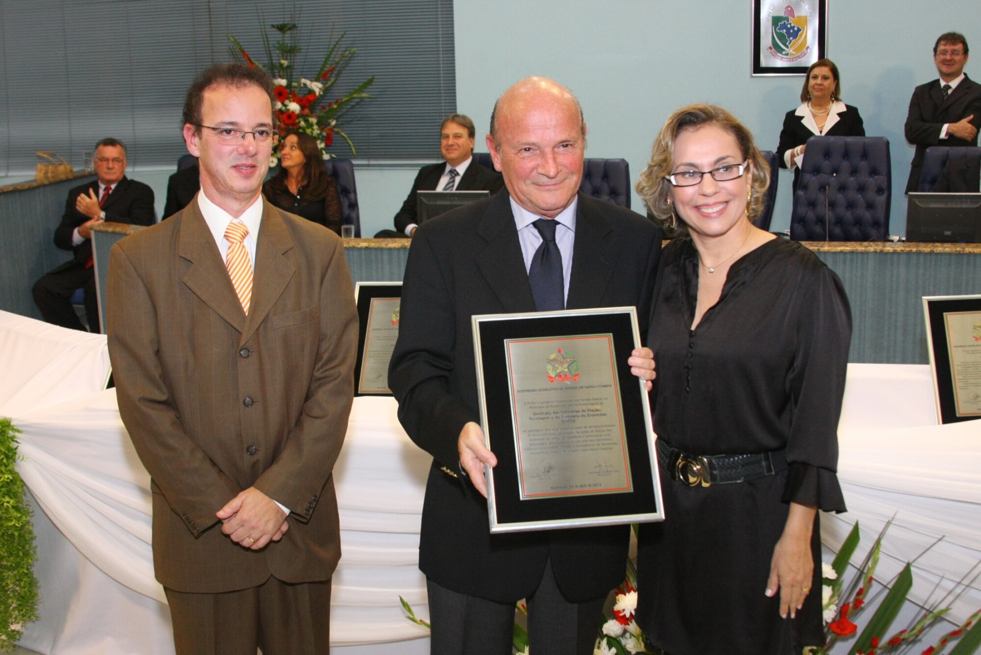Sessão Solene - Blumenau - Sr Ulrich Kkuhn