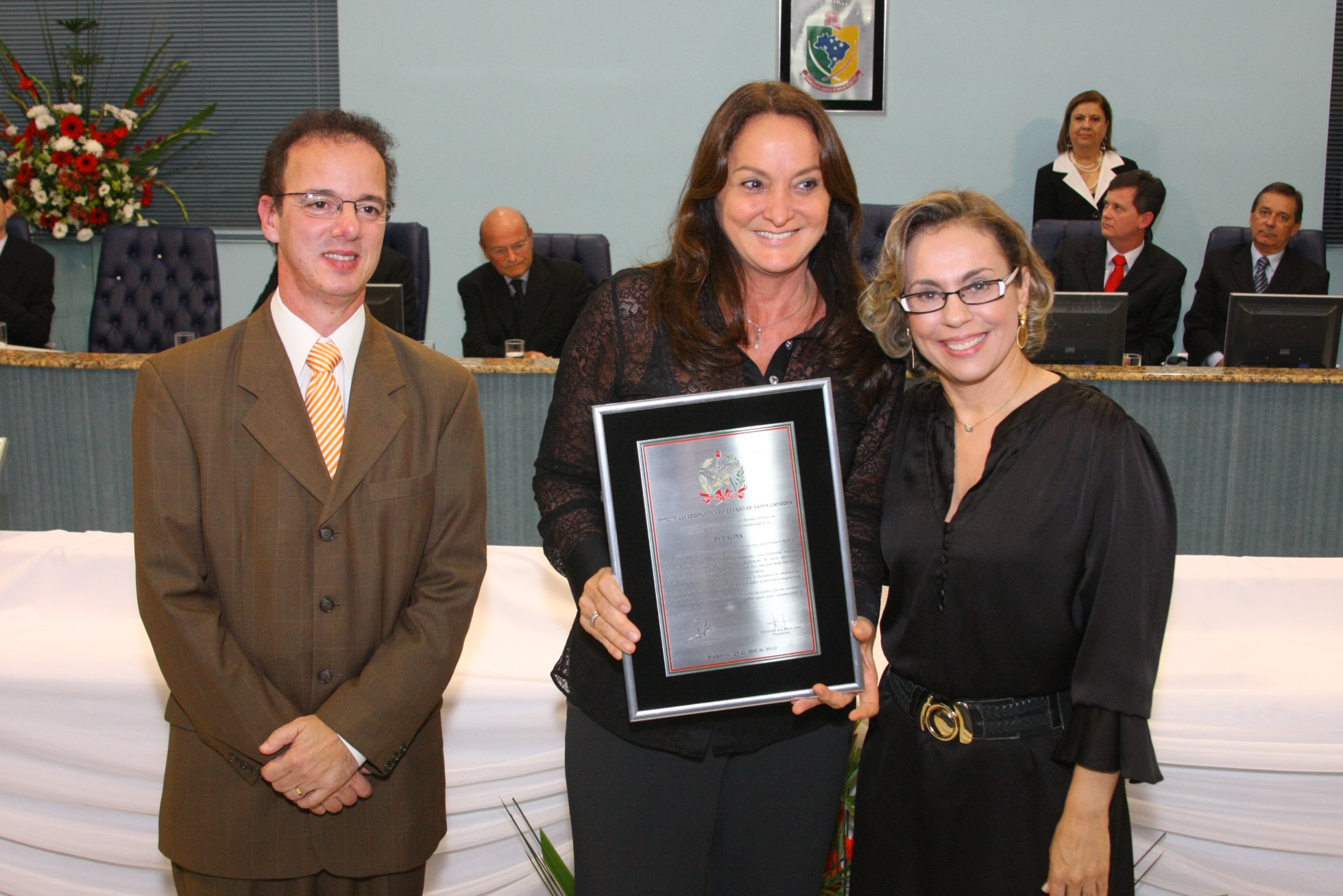 Sessão Solene - Blumenau - Sônia Regina Hess Souza