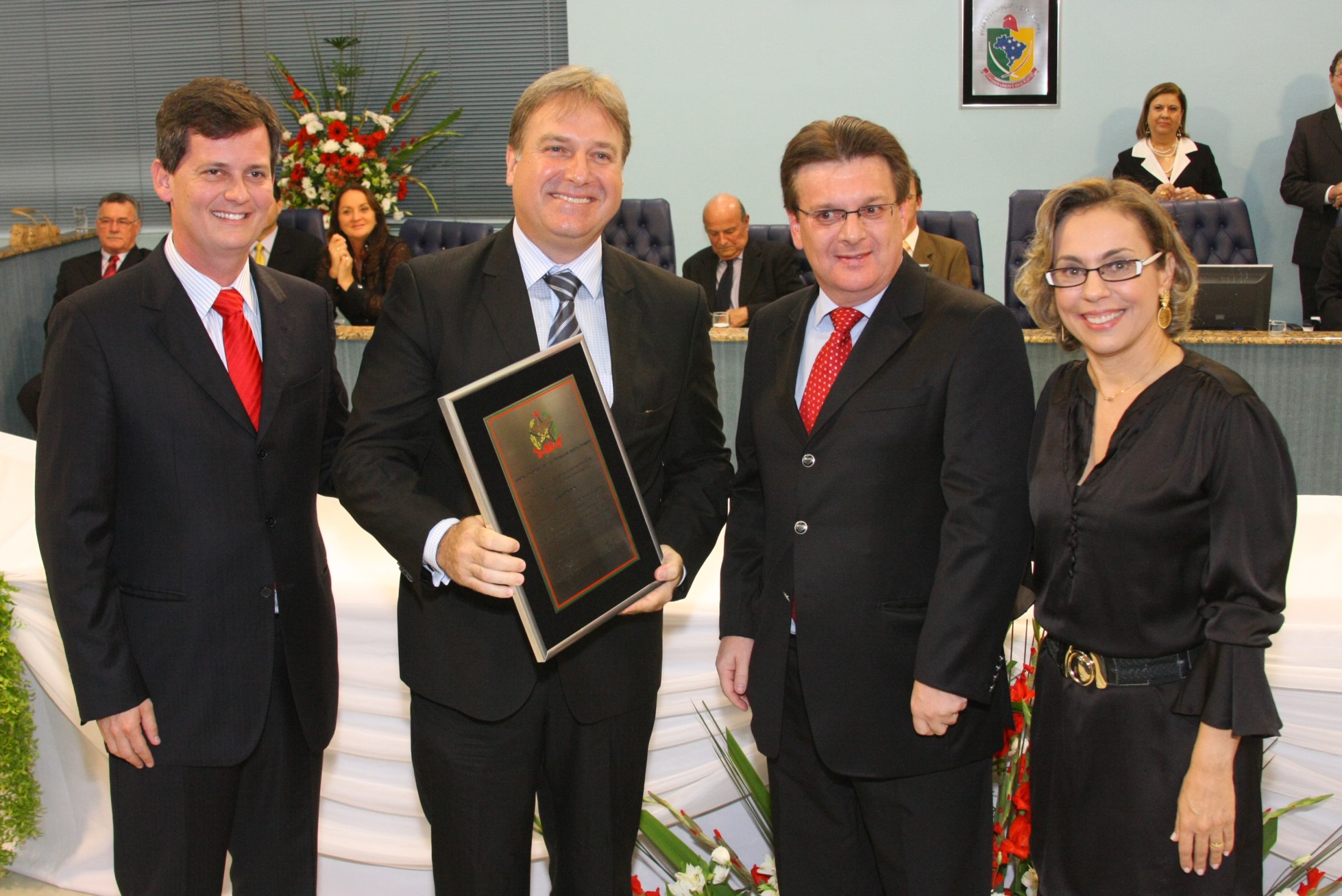 Sessão Solene - Blumenau - Alvin Rauh Neto