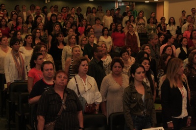 Evento comemorativo ao aniversário de 44 anos de criação da Fundação Catarinense de Educação Especial