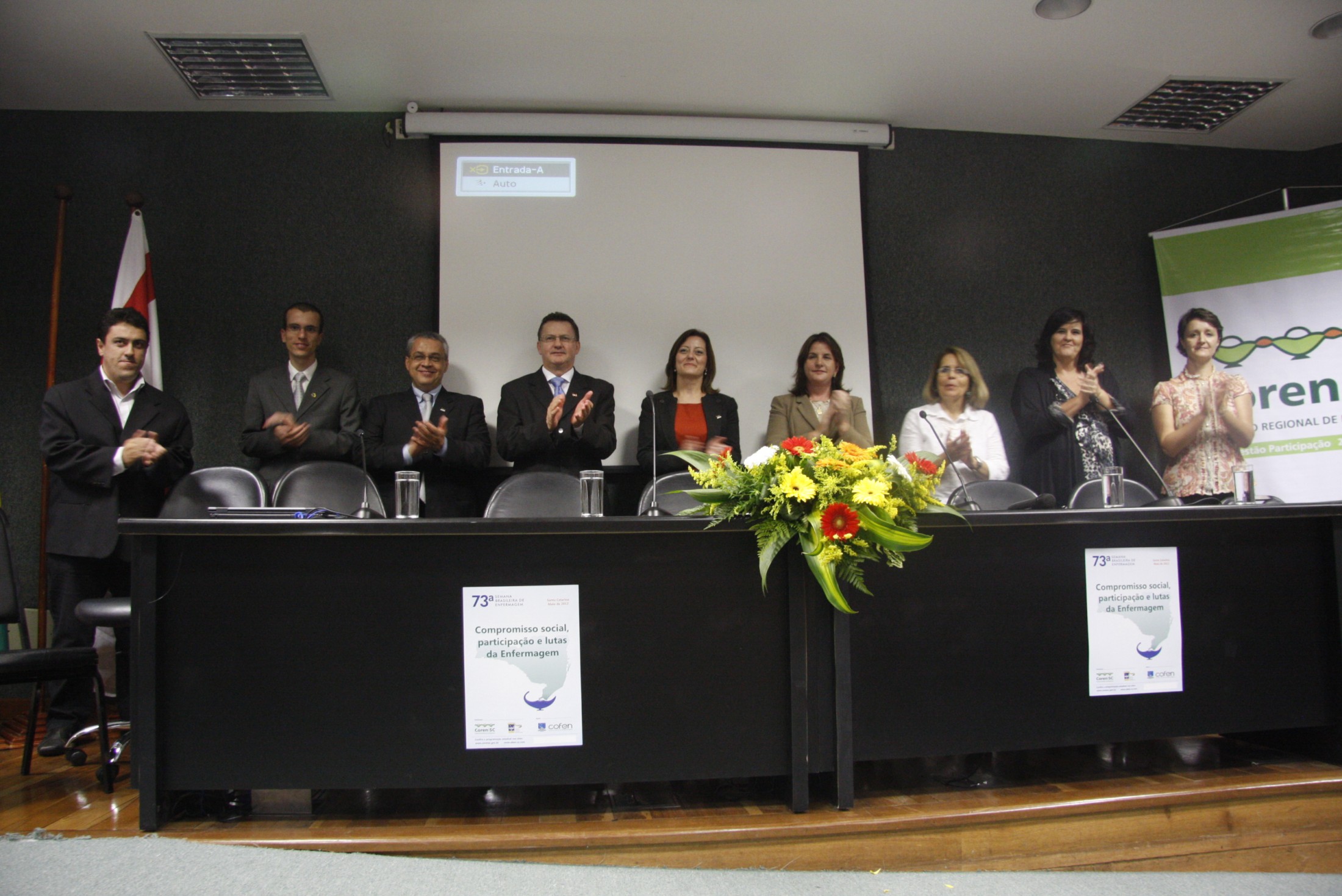 Abertura Oficial da 73ª Semana Brasileira de Enfermagem com o tema Compromisso Social