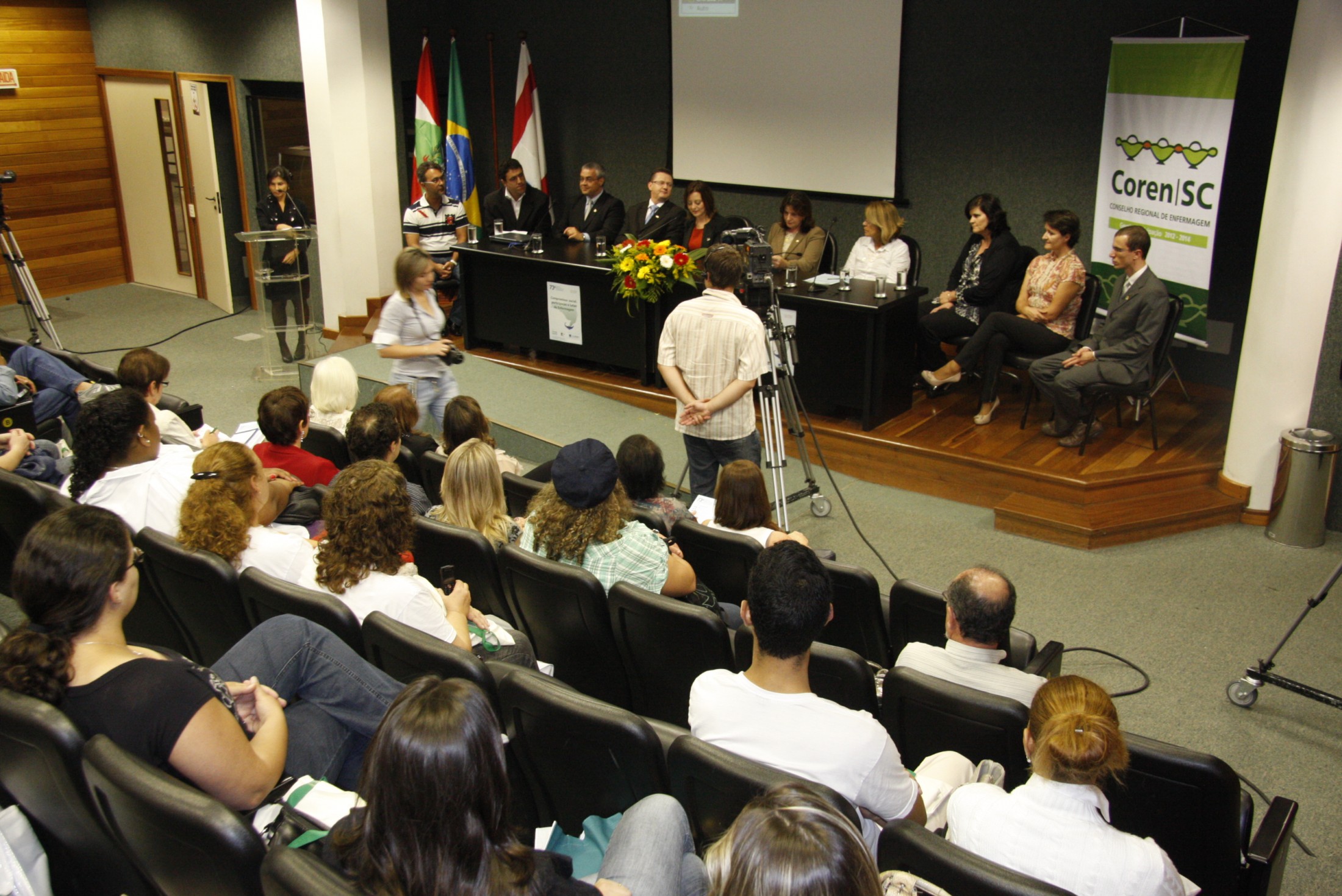 Abertura Oficial da 73ª Semana Brasileira de Enfermagem com o tema Compromisso Social