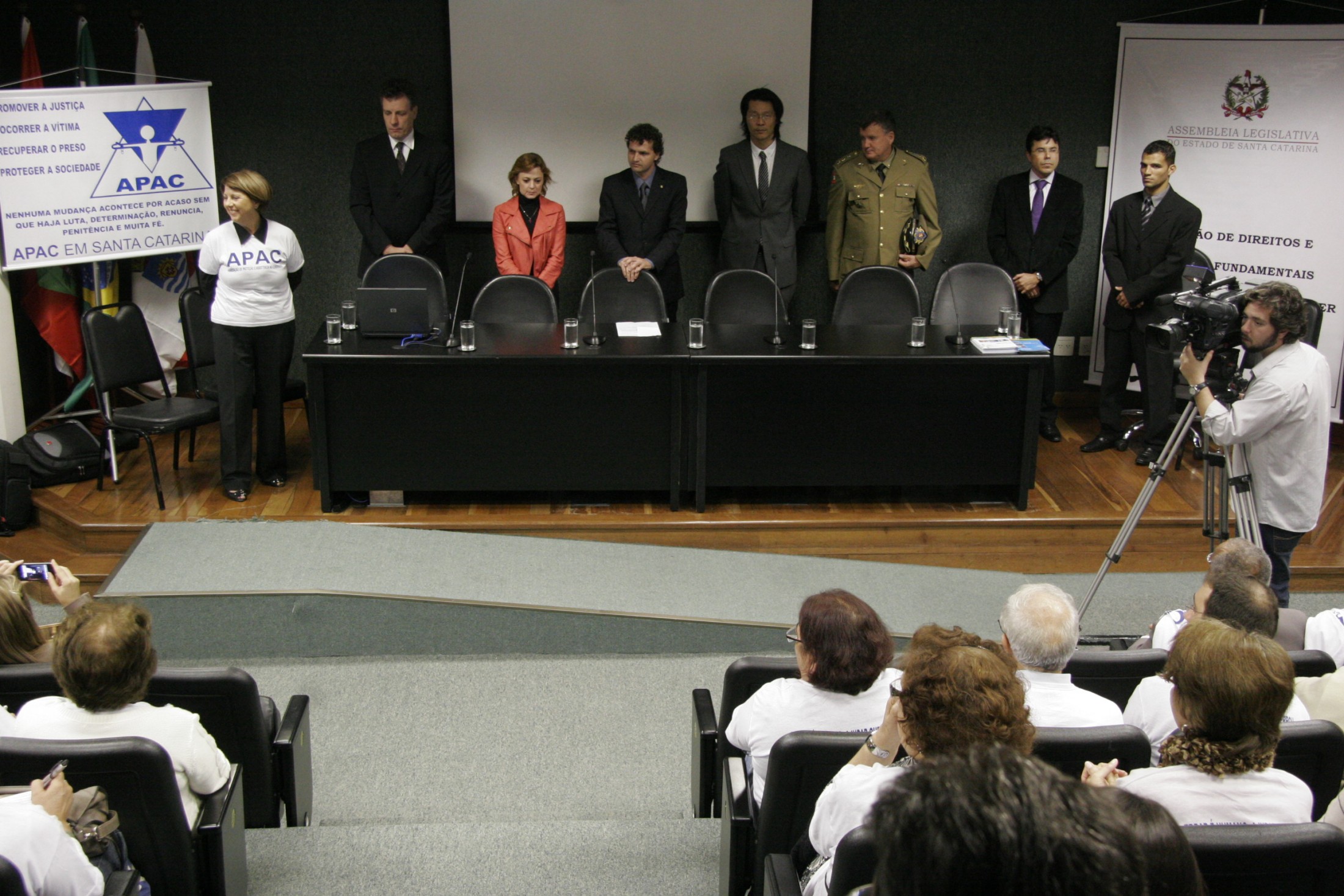 Audiência Pública sobre A Instalação e Divulgação da Associação de Proteção e Assistência aos Condenados - APAC em Florianópolis