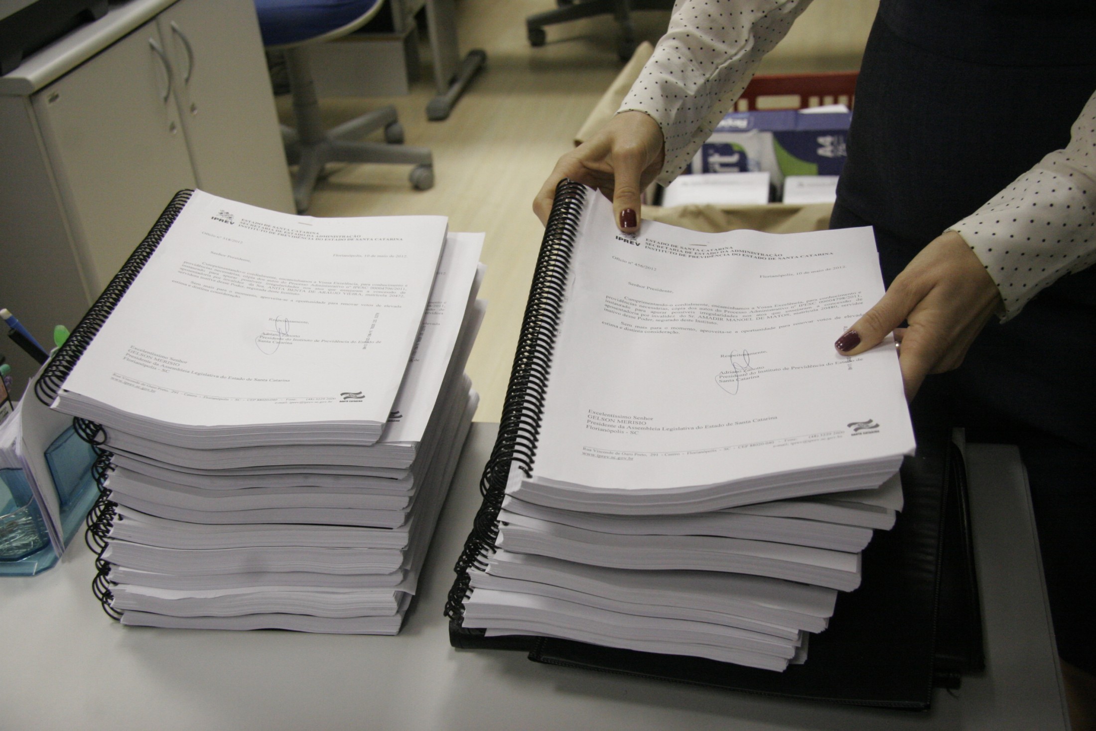 Relatório Parcial sobre as aposentadorias IPREV