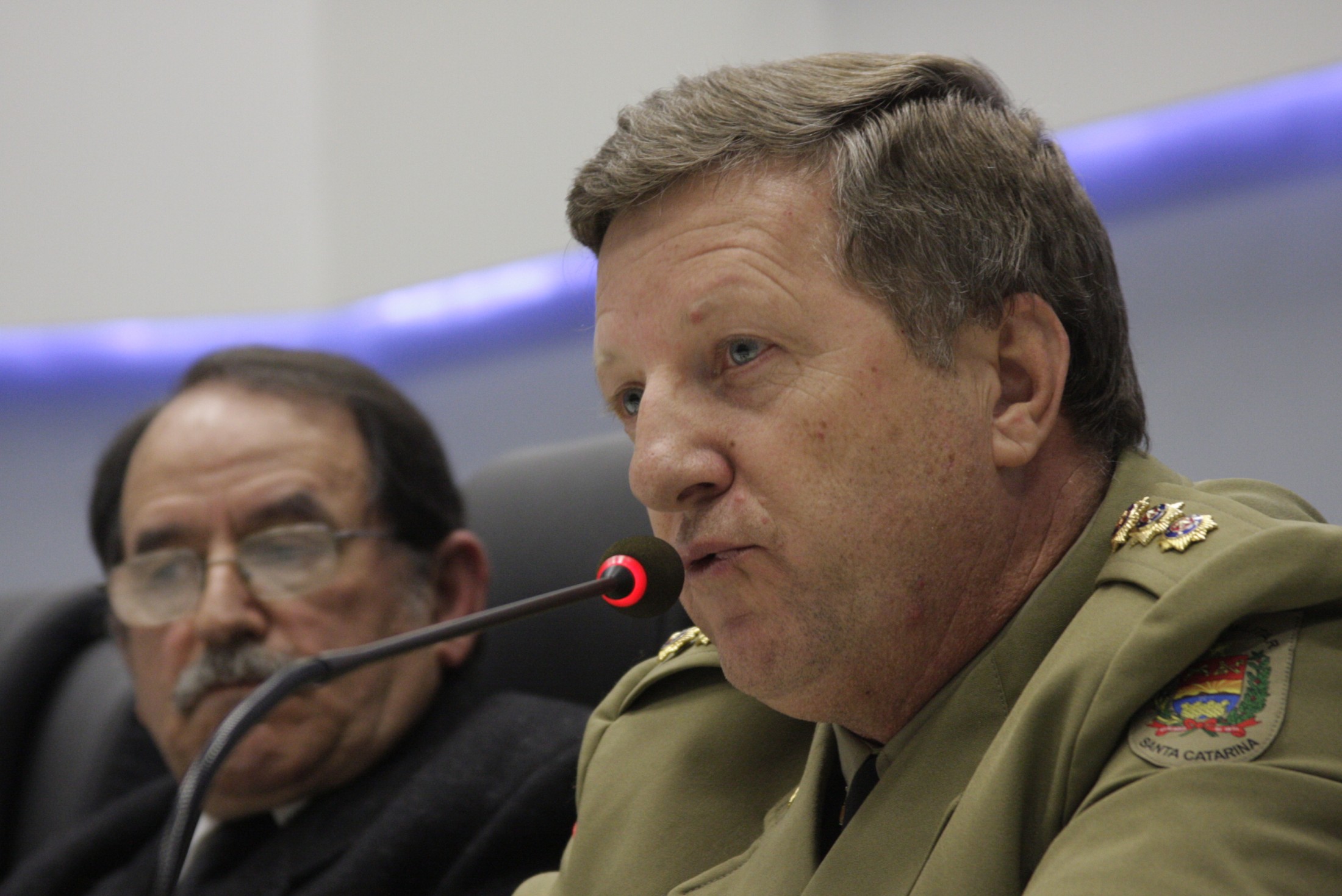 Audiência pública para discussão da segurança pública em Santa Catarina - Cel Paulo Cesar Rodrigues