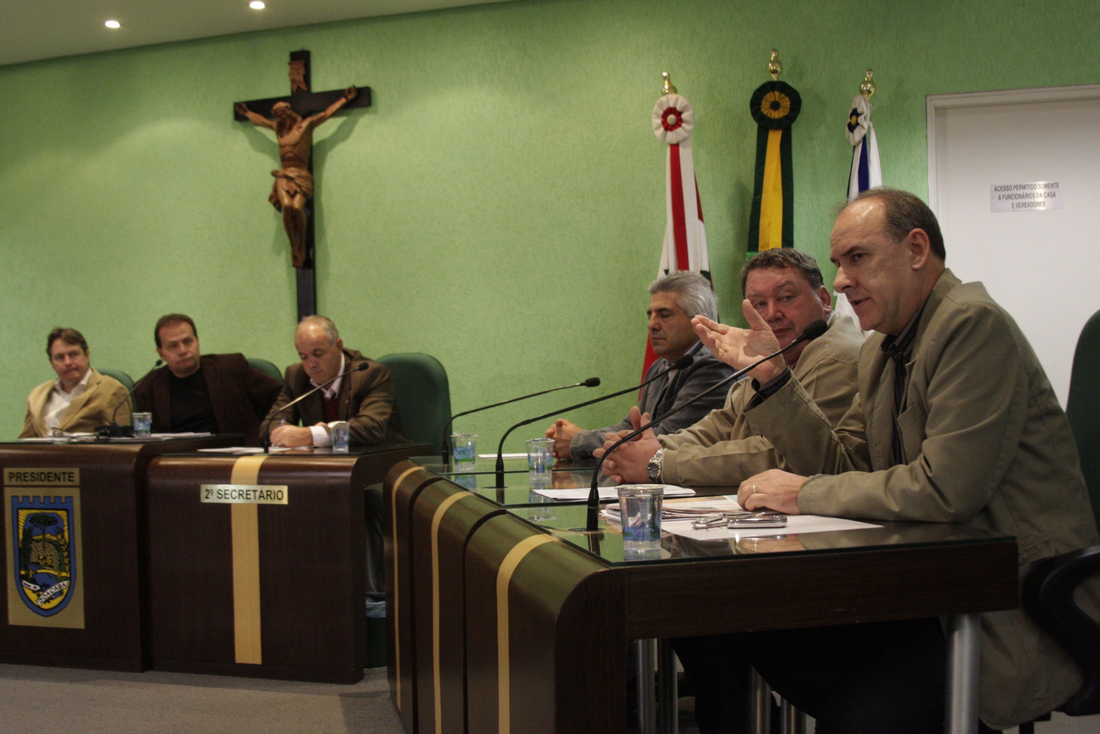 Audiência pública para discussão da segurança pública em Santa Catarina - Delegado Ademir Tadeu de Oliveira