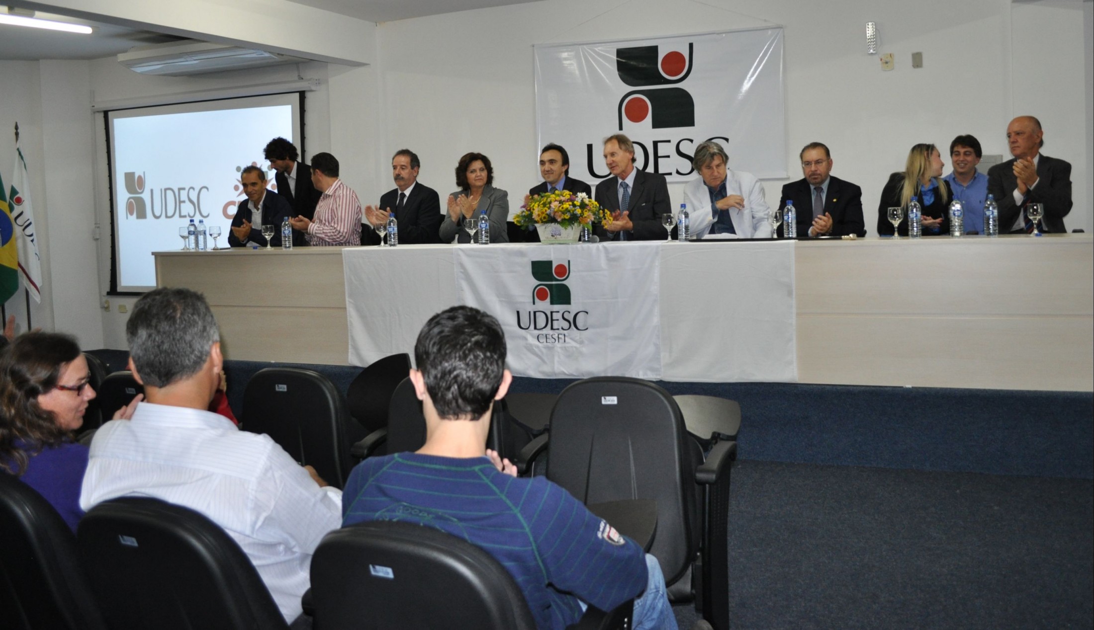 Volnei Morastoni participa das comemorações dos dois anos de criação do Centro de Educação Superior da Foz do Itajaí