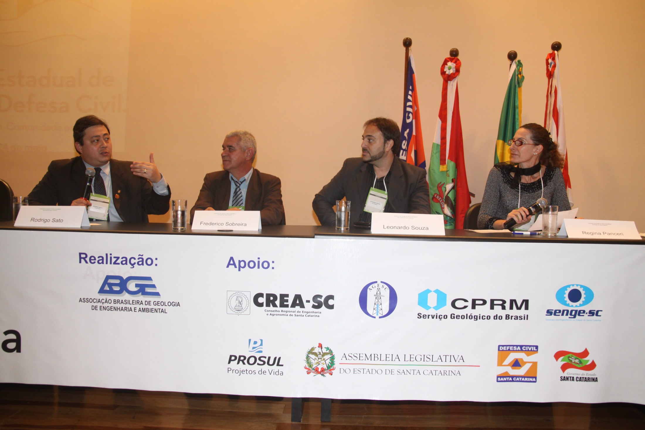 1° Seminário de Gestão de Risco Geológico de SC