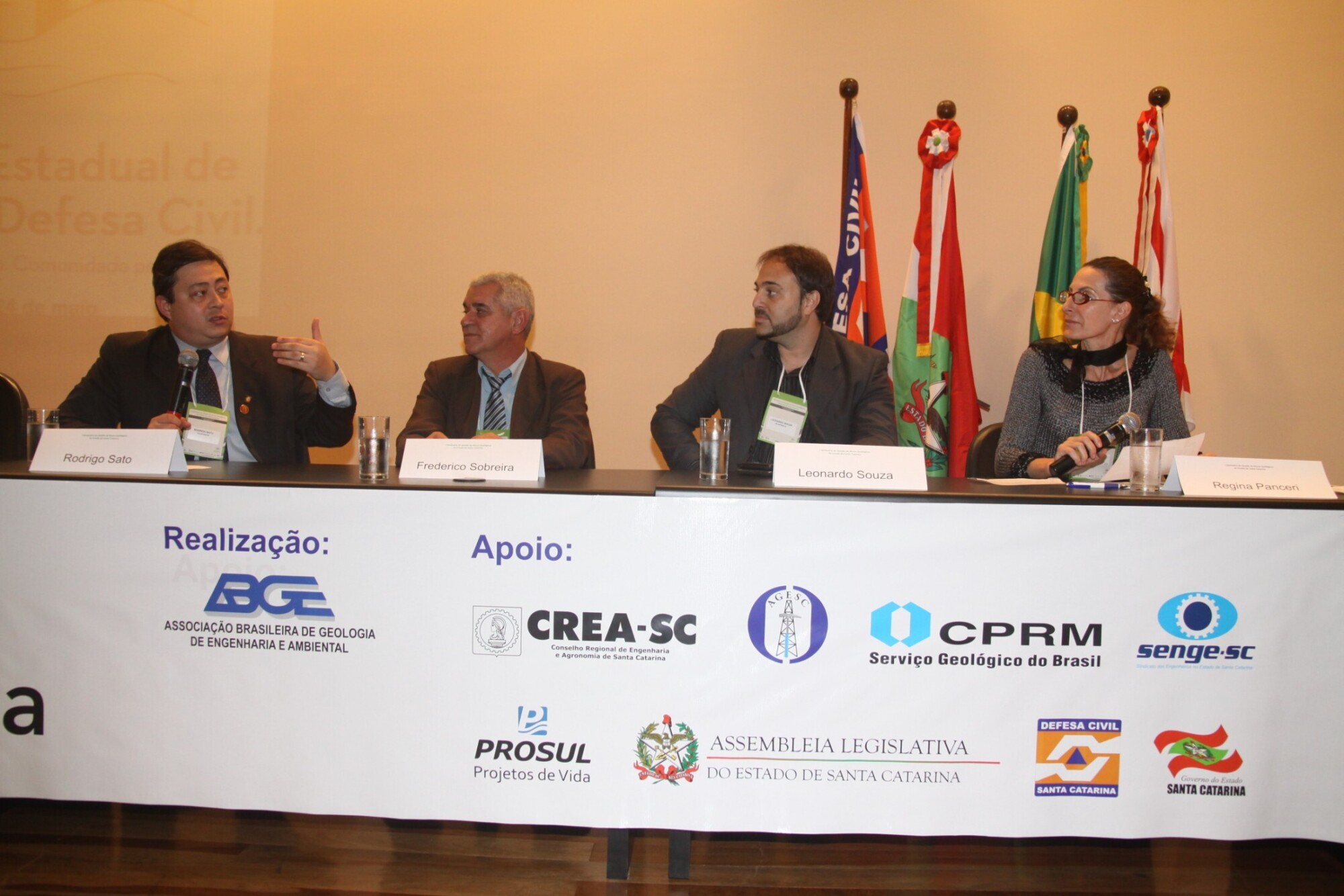 1° Seminário de Gestão de Risco Geológico de SC