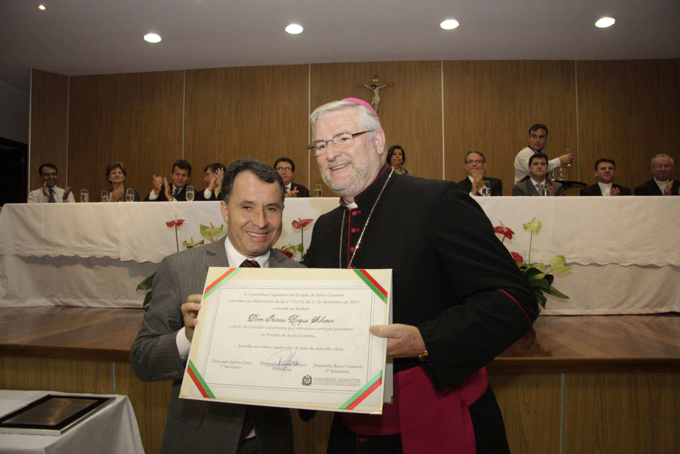 Título de Cidadão Catarinense Dom Irineu Scherer
