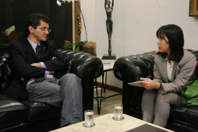 Visita da Vice-Cônsul do Japão Nana Kawamoto