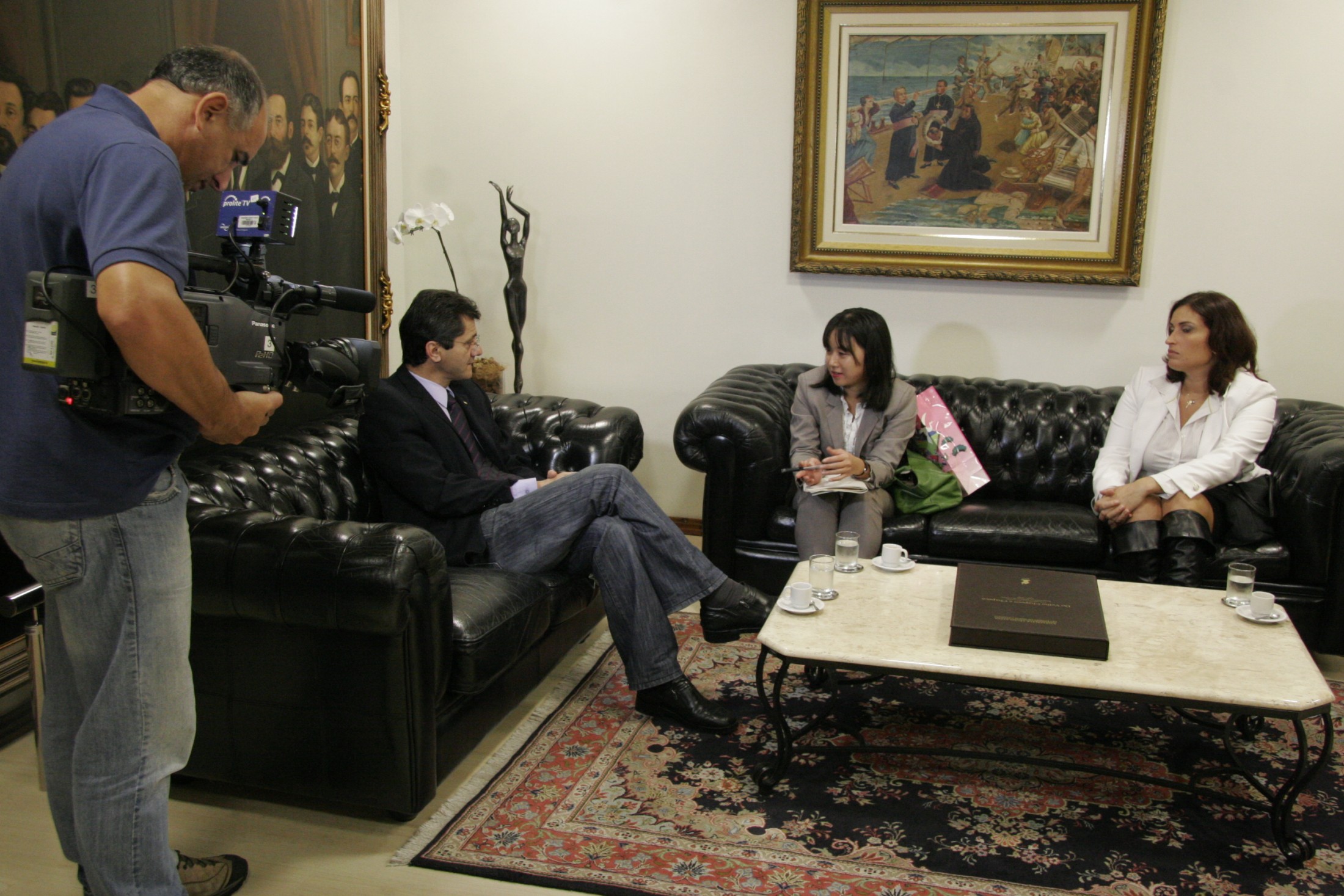 Visita da Vice-Cônsul do Japão Nana Kawamoto