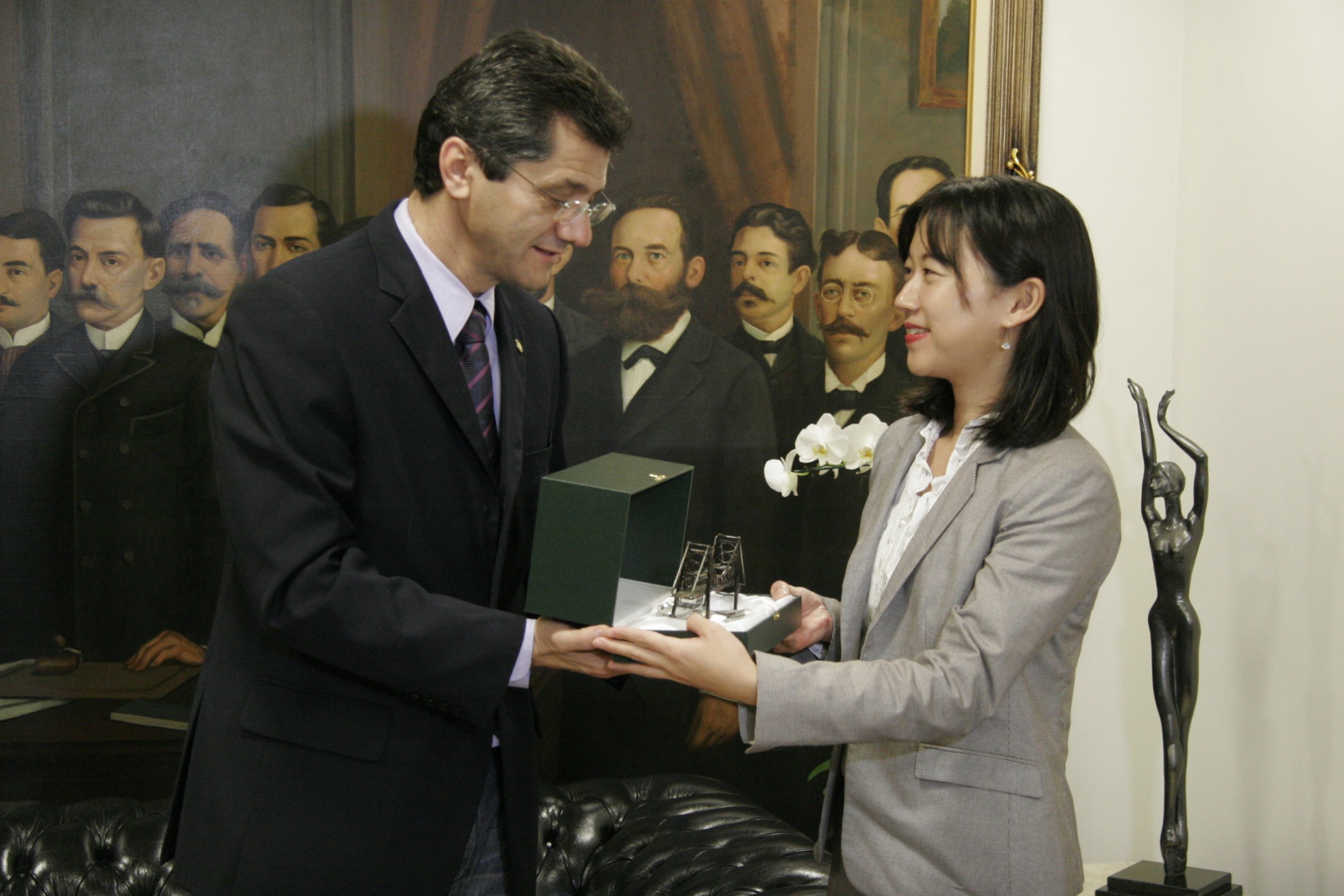 Visita da Vice-Cônsul do Japão Nana Kawamoto