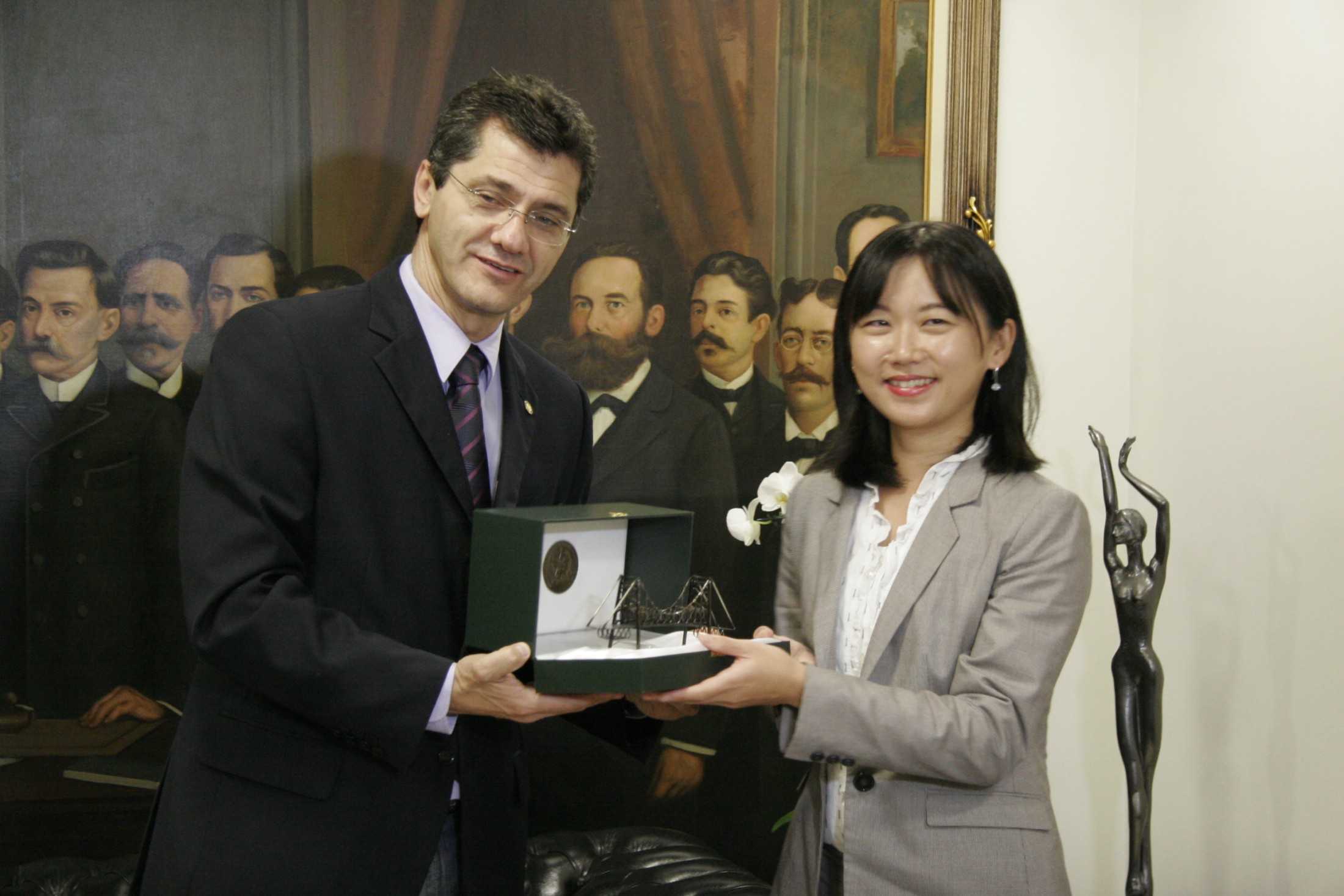 Visita da Vice-Cônsul do Japão Nana Kawamoto