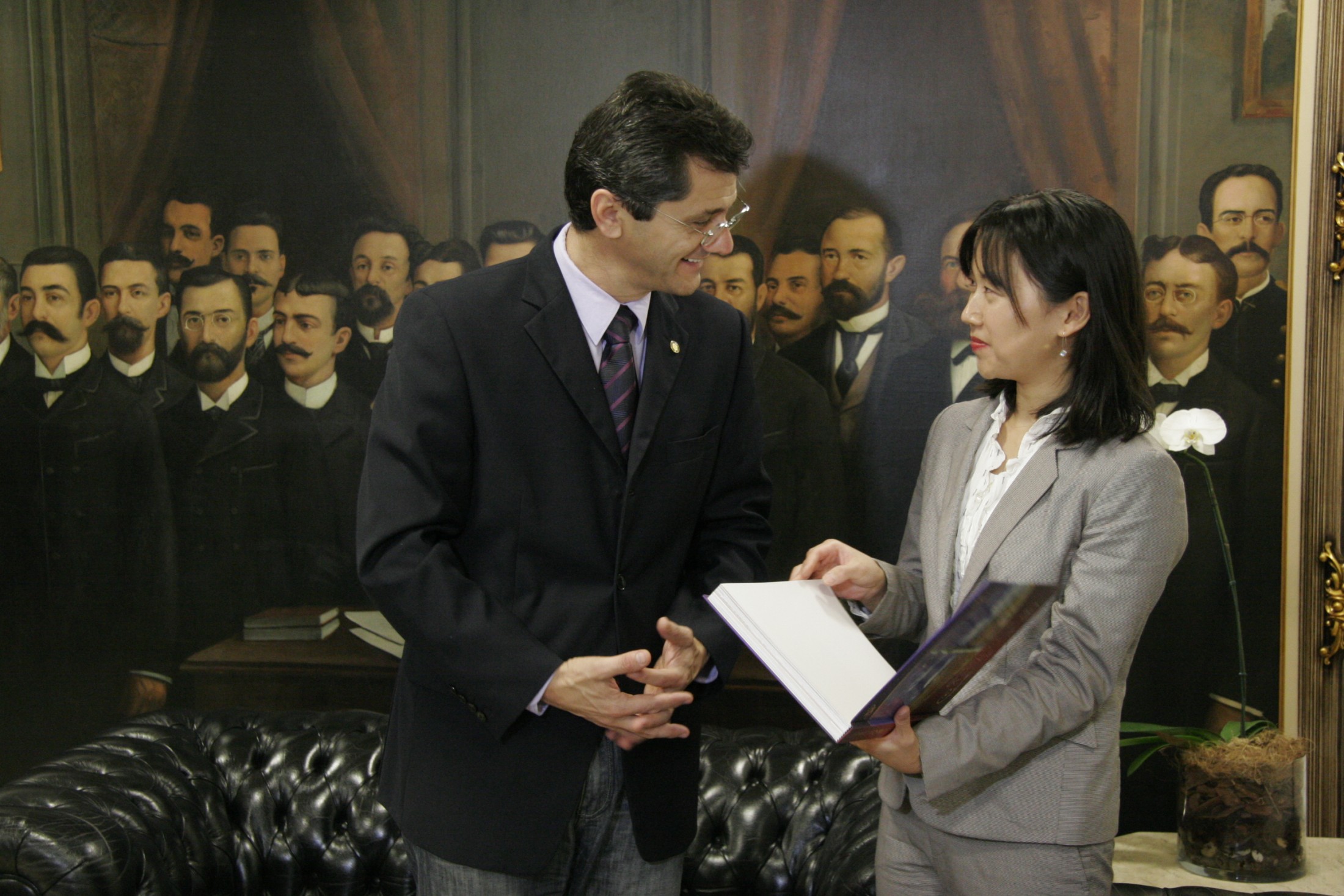 Visita da Vice-Cônsul do Japão Nana Kawamoto