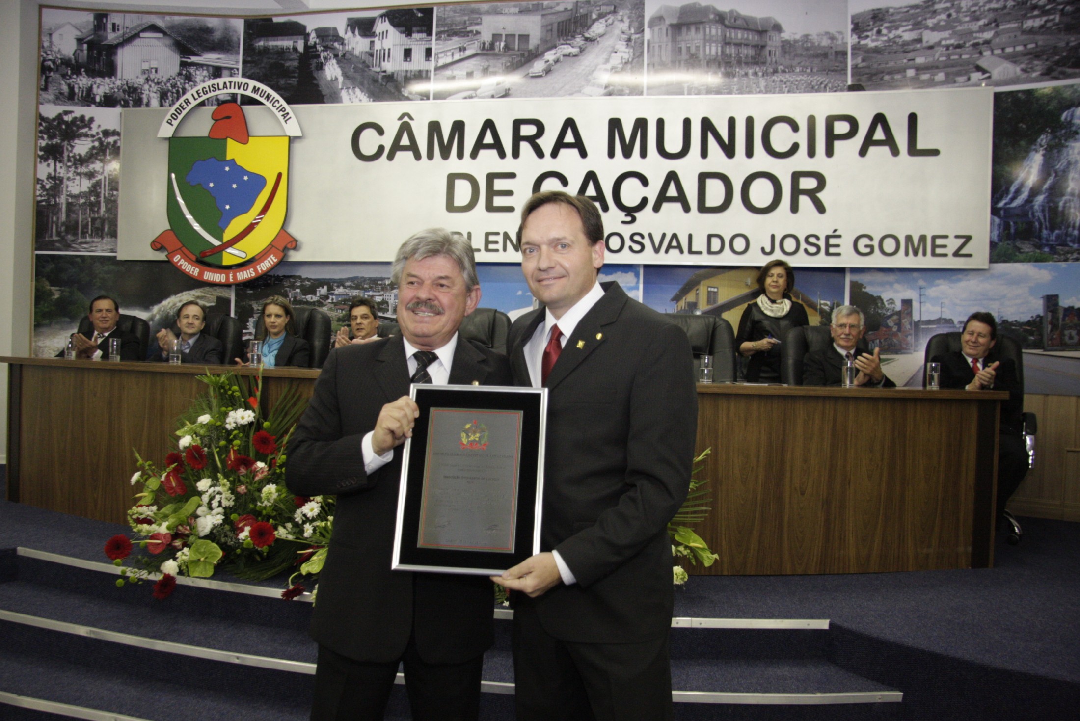 Sessão Solene em homenagem a Associação Empresarial de Caçador