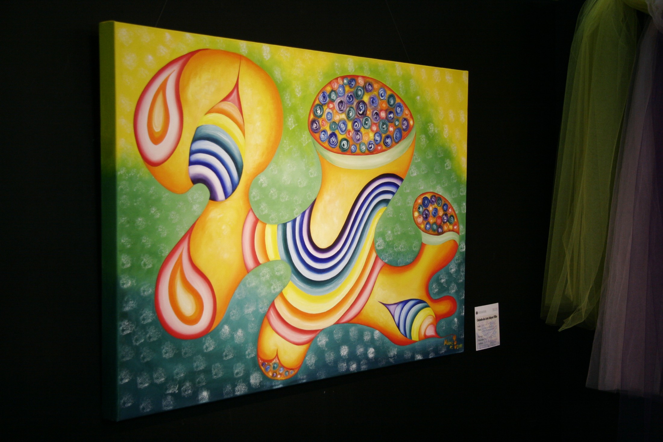 Abertura da exposição Expressões Cósmicas da artista Neiva Külzer