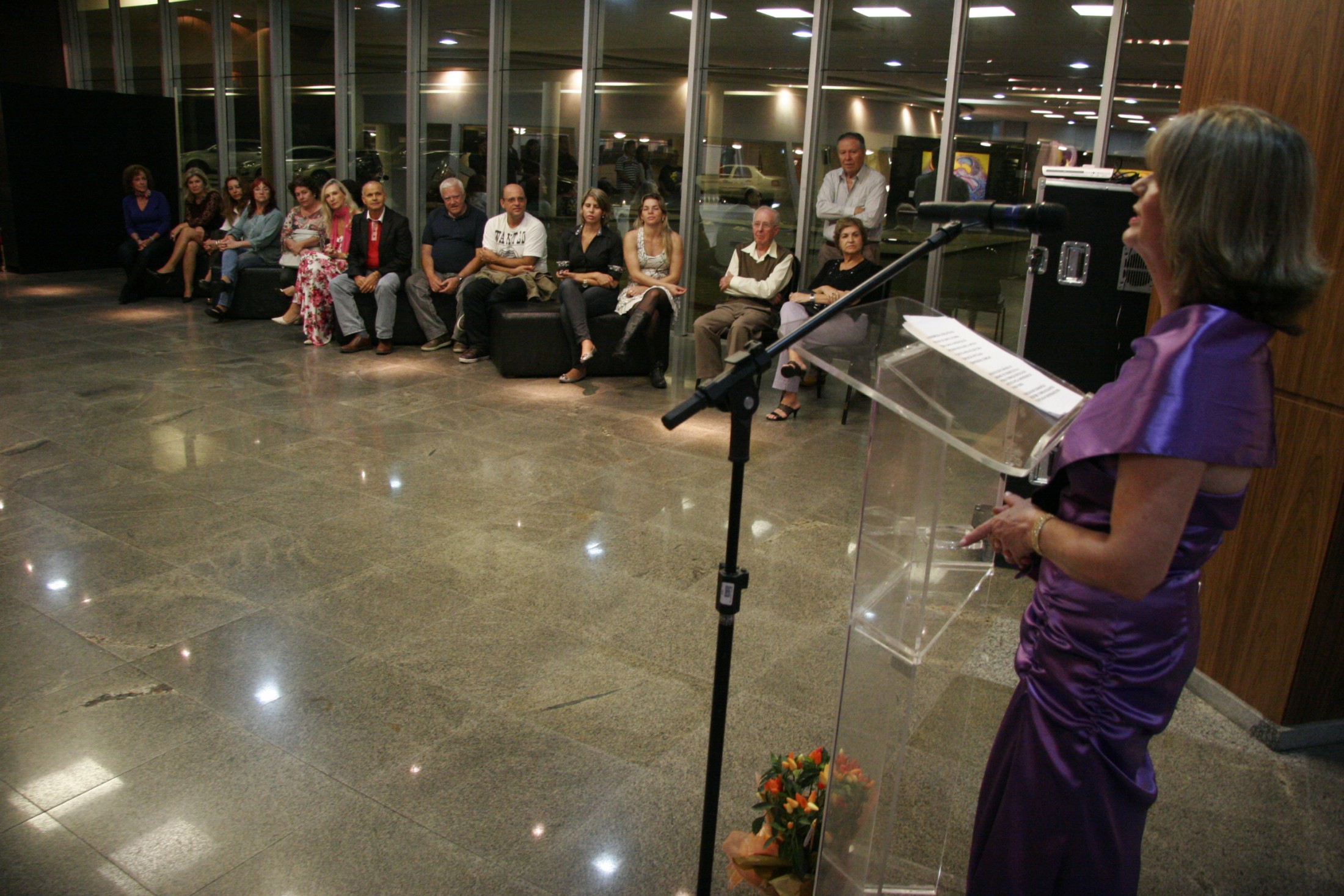 Abertura da exposição Expressões Cósmicas da artista Neiva Külzer