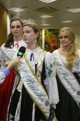 Rainha e Princesas da 16ª Expofeira do Leite