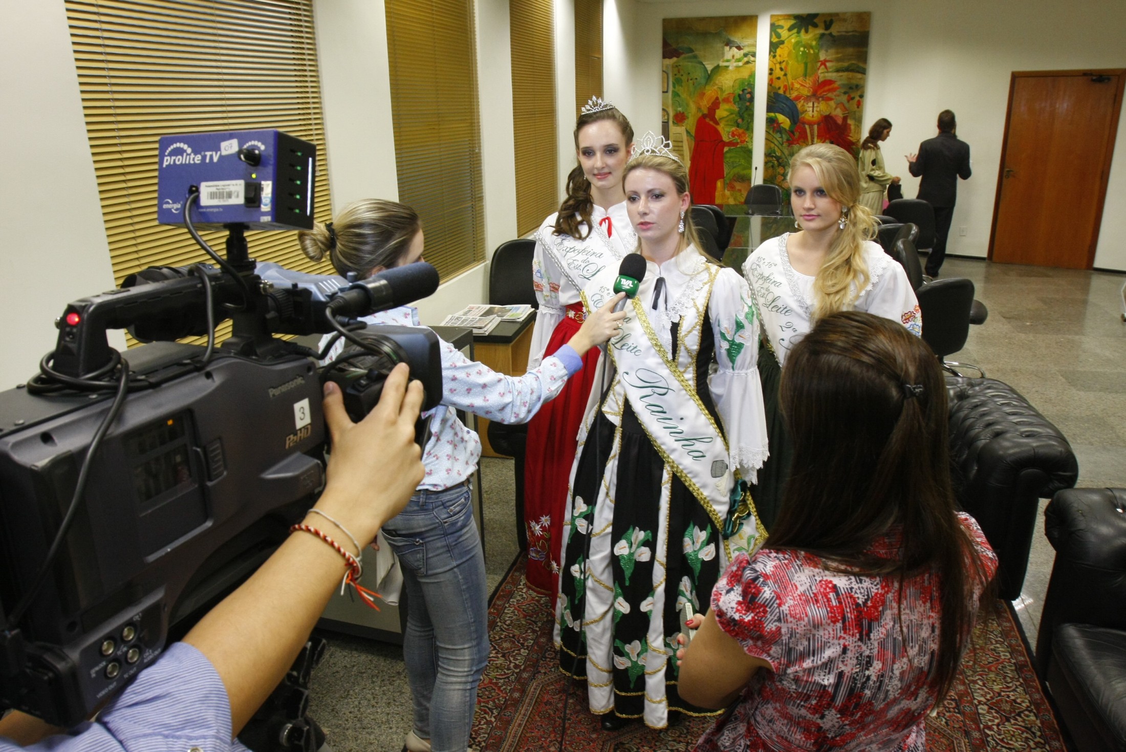 Rainha e Princesas da 16ª Expofeira do Leite
