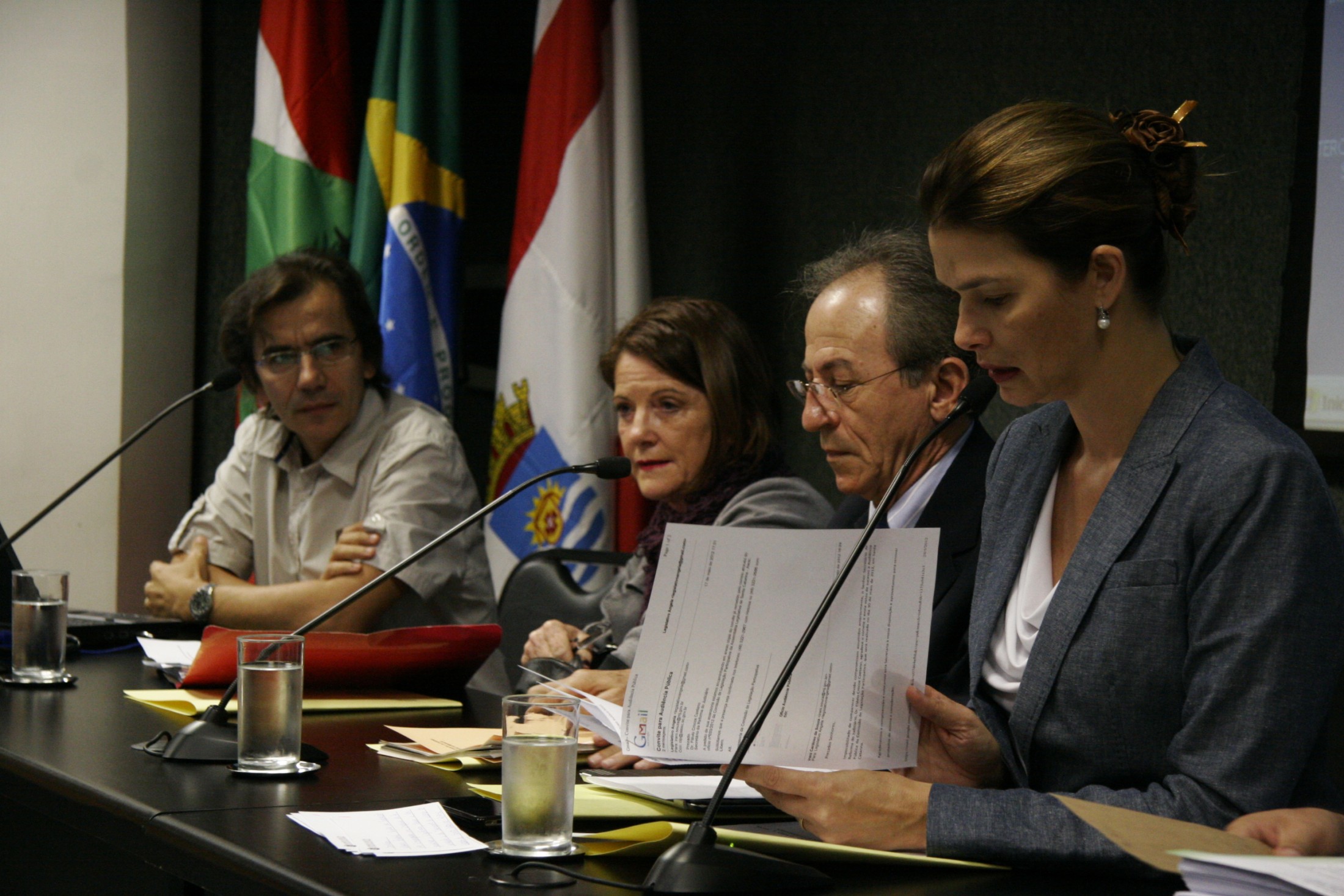 Audiência Pública sobre terceirização de serviços no Judiciário Catarinense - Comissão de Legislação Participativa