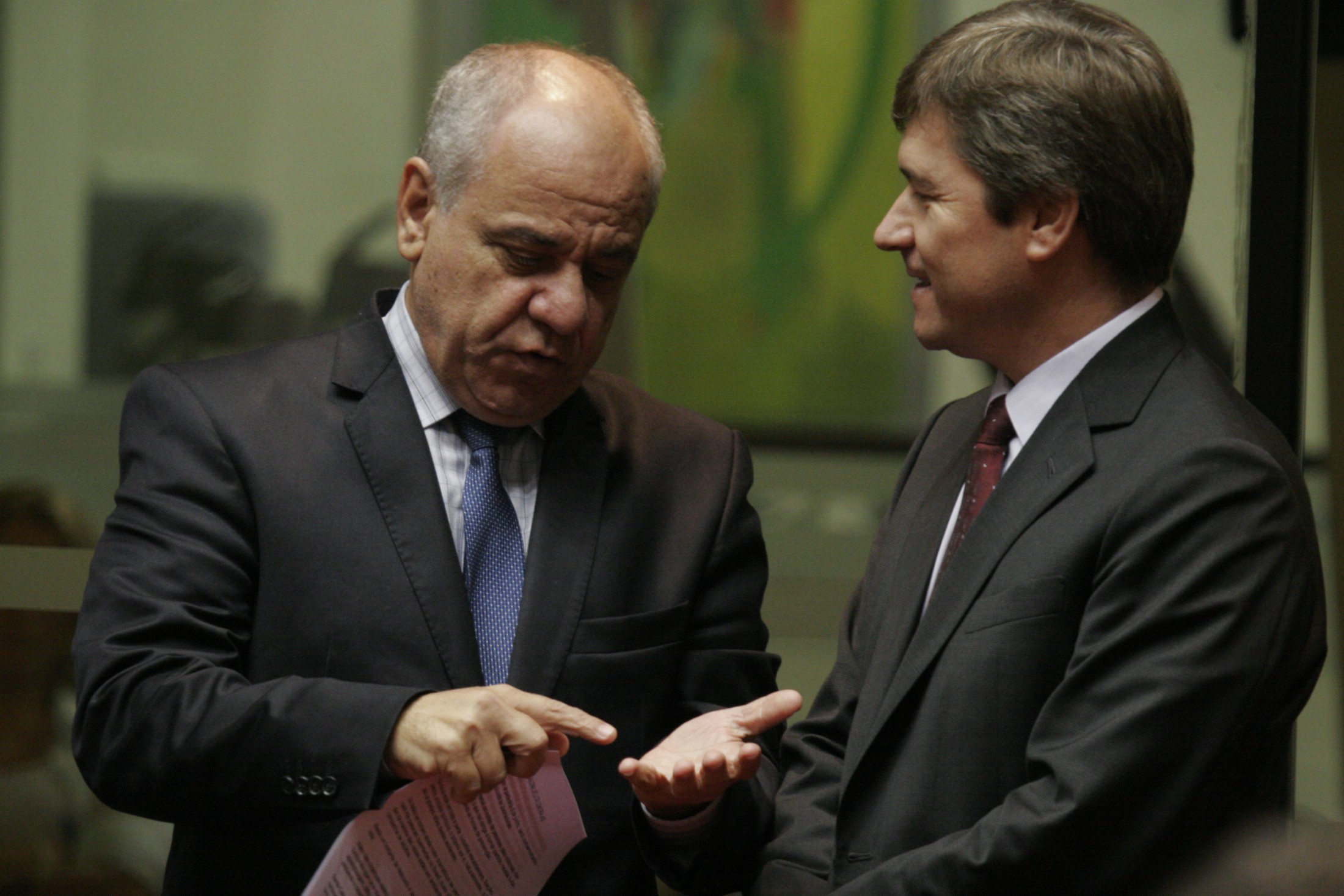 Deputado Dado Cherem (PSDB) e José Nei Ascari(PSD) - Sessão Ordinária - Plenário Osni Regis - Manhã