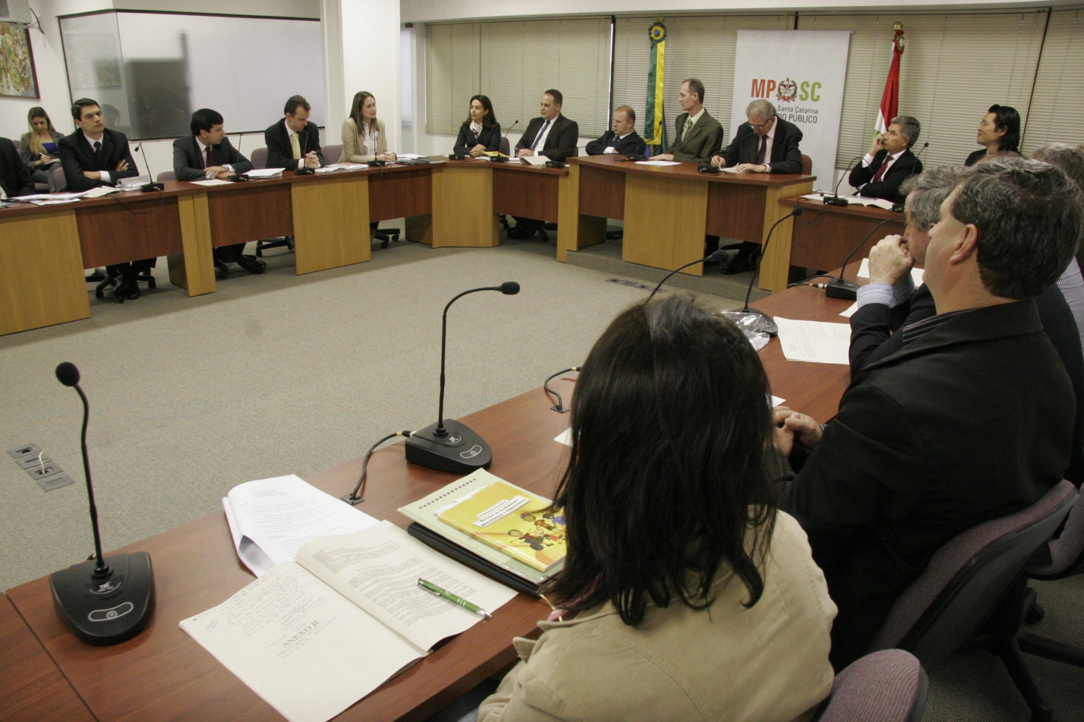 Reunião no Ministério Público sobre Adoção