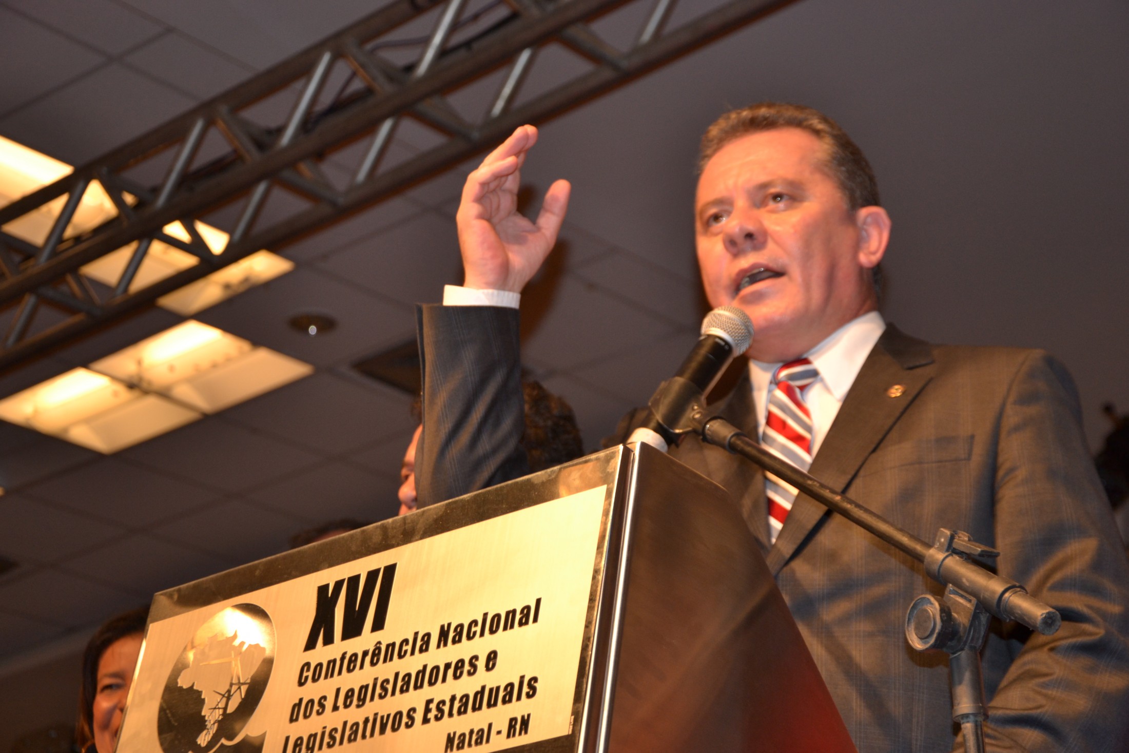 Deputado Joares Ponticelli no comando da Unale