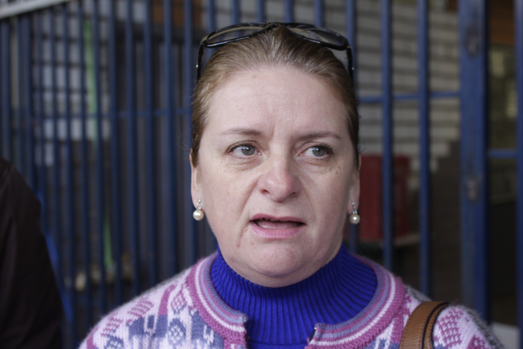 Ana Maria Vedana - Visita à Escola Estadual Básica Cel. Lara Ribas