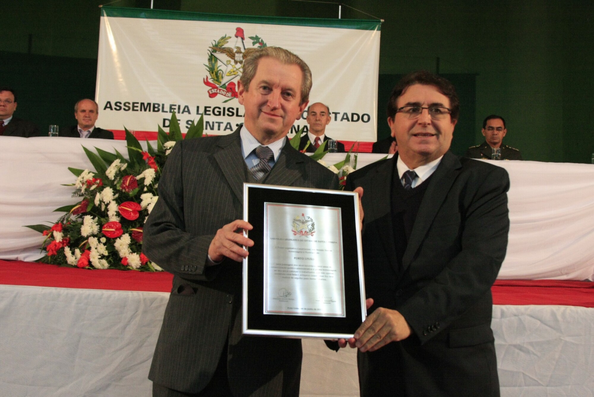 Sessão Solene em Homenagem aos 95 anos de Emancipação Politica Administrativa de Porto União