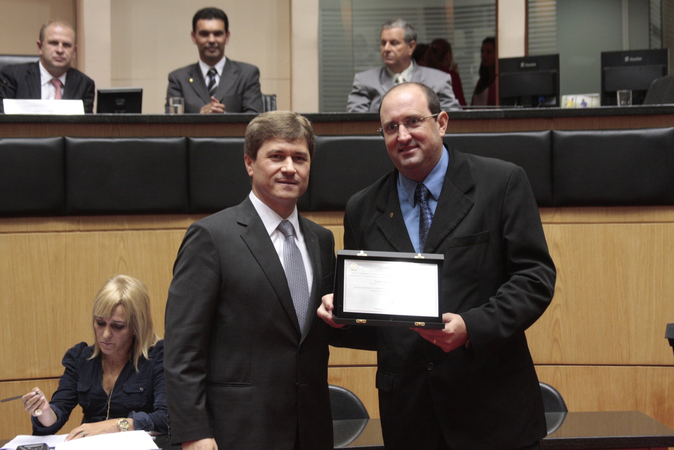 Sessão Especial em homenagem a Associação Empresarial e Cultural de Biguaçu (ACIBIG) pela passagem dos seus 25 anos de fundação