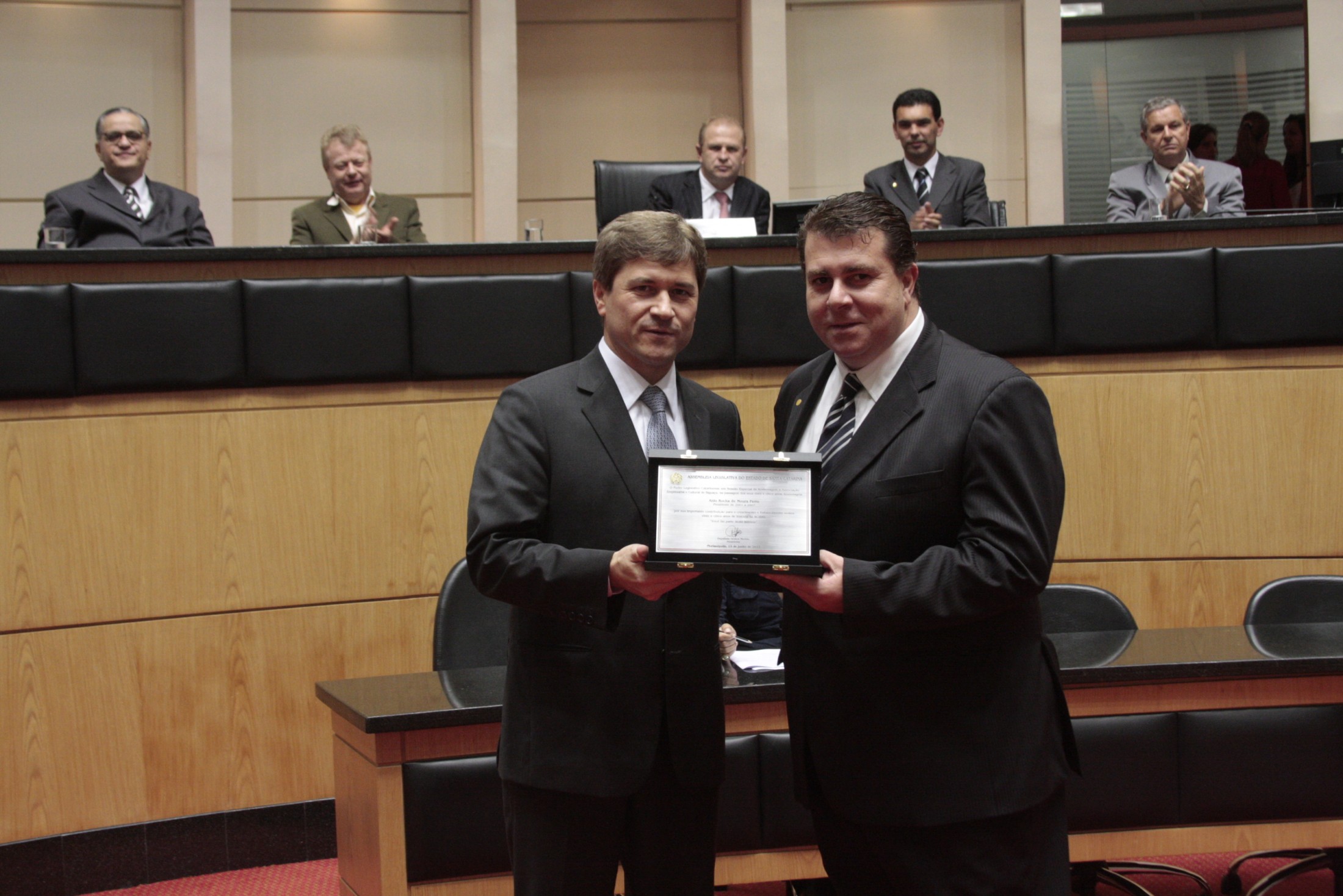 Sessão Especial em homenagem a Associação Empresarial e Cultural de Biguaçu (ACIBIG) pela passagem dos seus 25 anos de fundação
