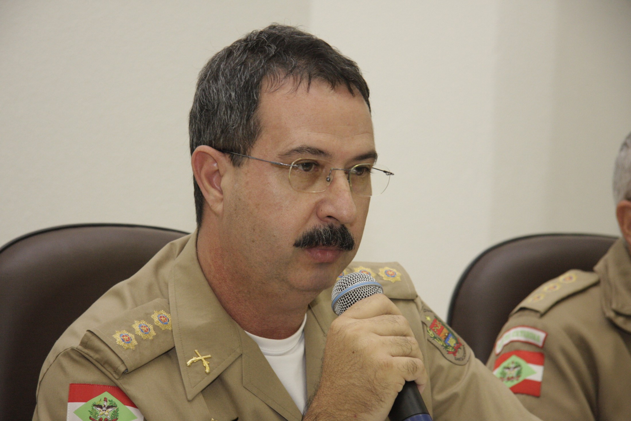 Segurança no município de Palhoça e região - Coronel João Henrique Silva