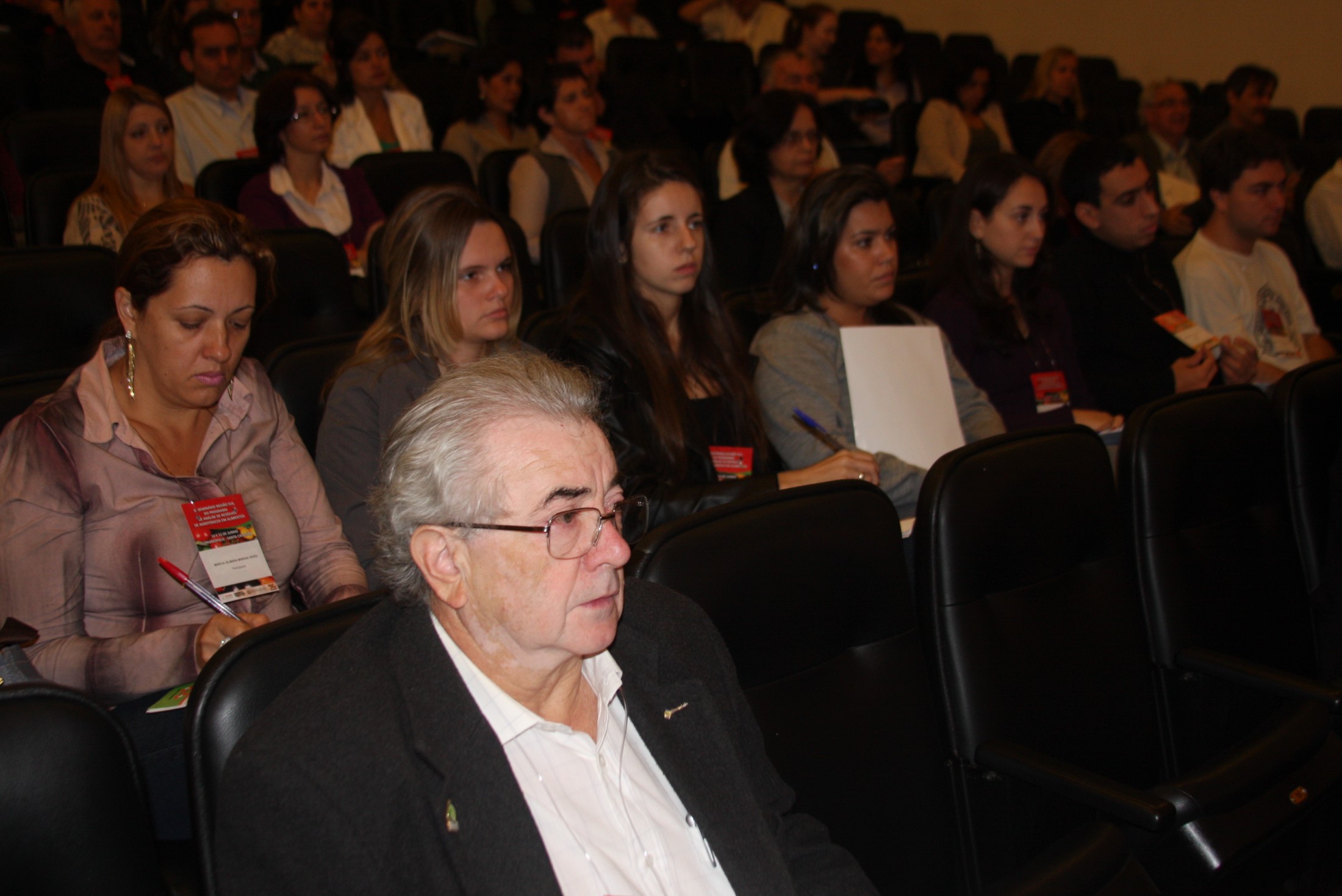 Solenidade de abertura do I Seminário Região Sul do Programa de Análise de Resíduos de Agrotóxicos em Alimentos