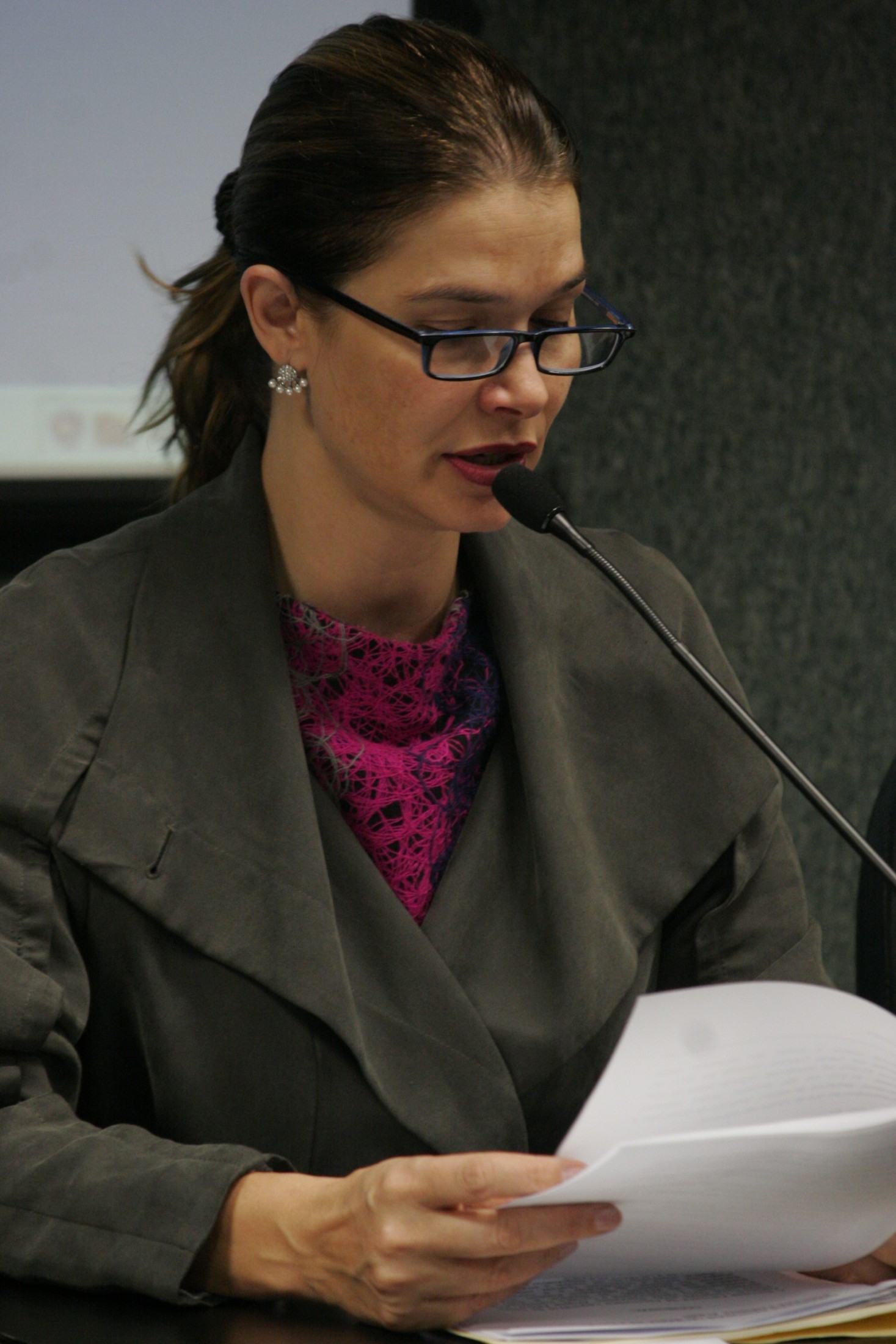 Deputada Angela Albino (PCdoB)