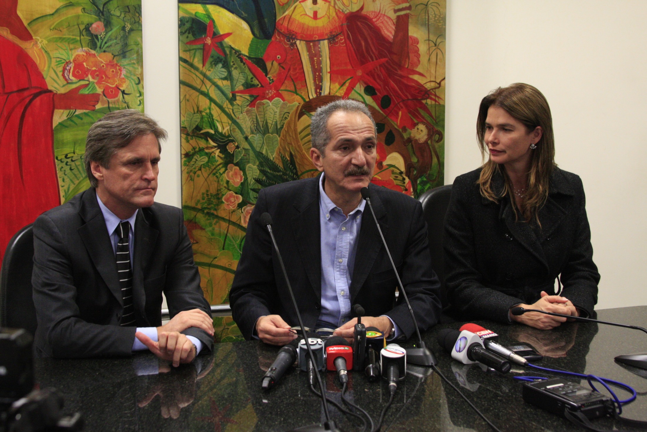 Ato de lançamento da Frente Parlamentar Pró Santa Catarina na Copa do Mundo 2014 com a presença do Ministro do Esporte