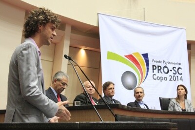 Frente Pró Santa Catarina Copa 2014 é lançada na Assembleia