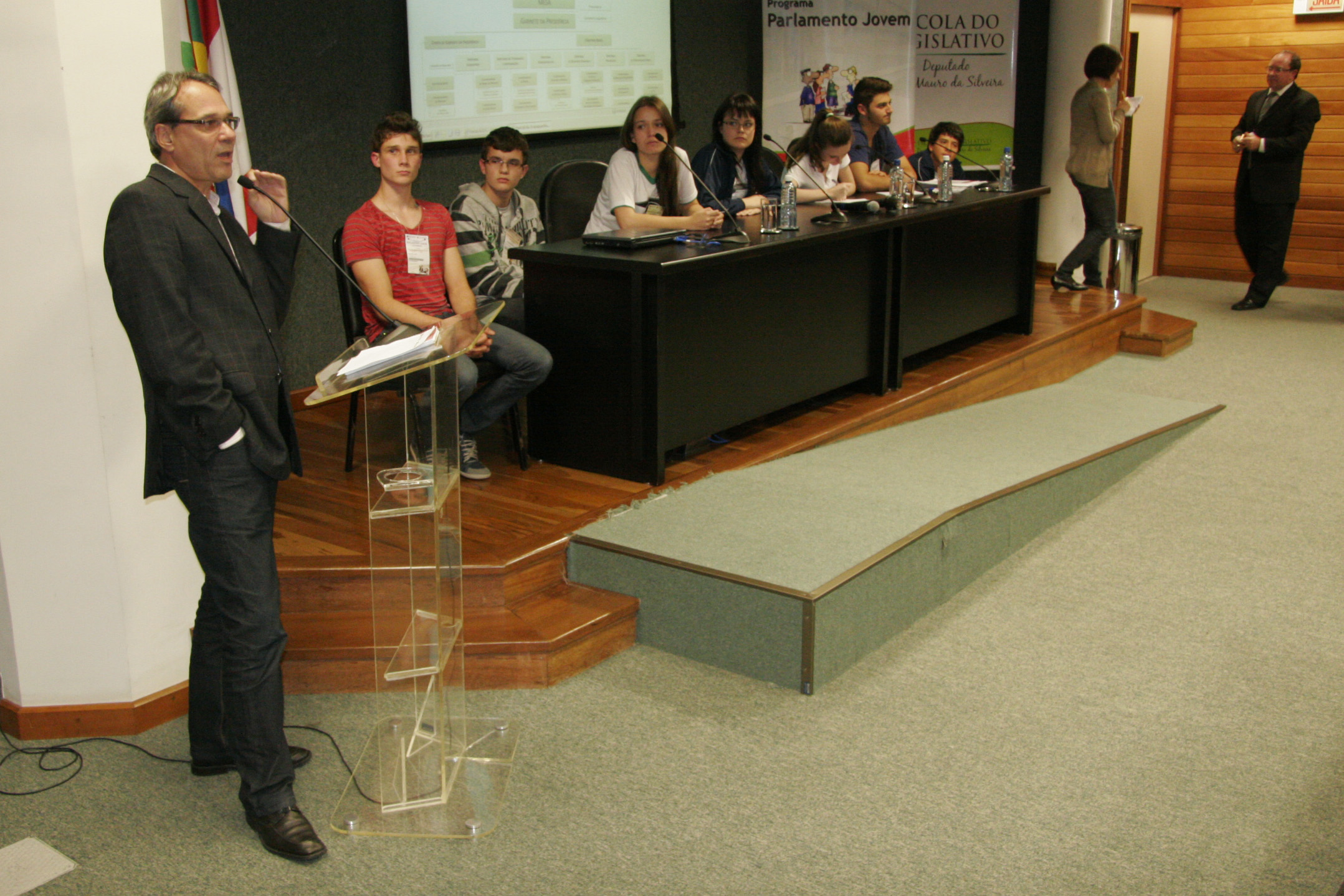Eleição da Mesa Diretora - Parlamento Jovem 2012
