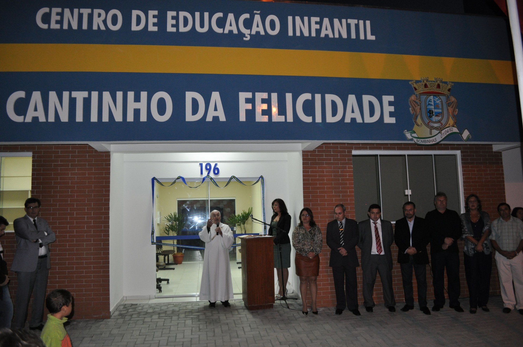 Deputado Volnei Morastoni participa da inauguração de Centro de Educação Infantil em Bombinhas