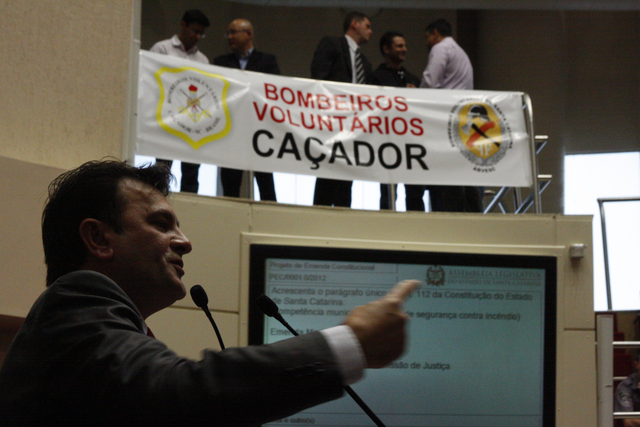 Votação da PEC dos Bombeiros - SC