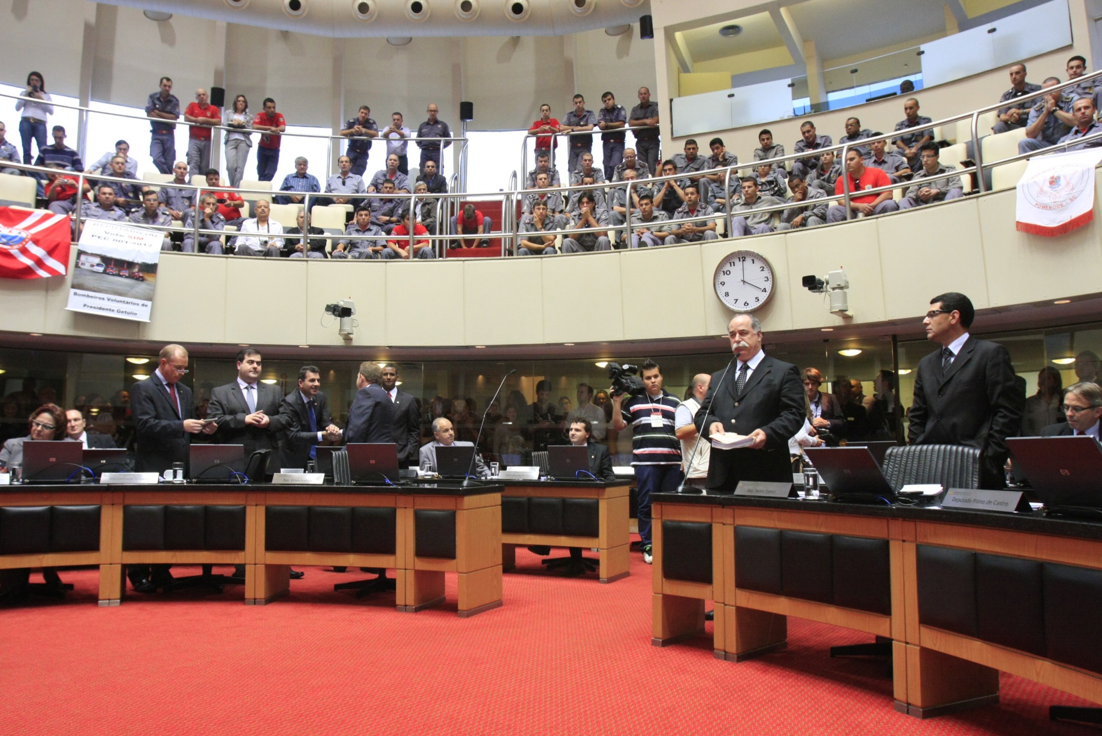 Votação da PEC dos Bombeiros – SC