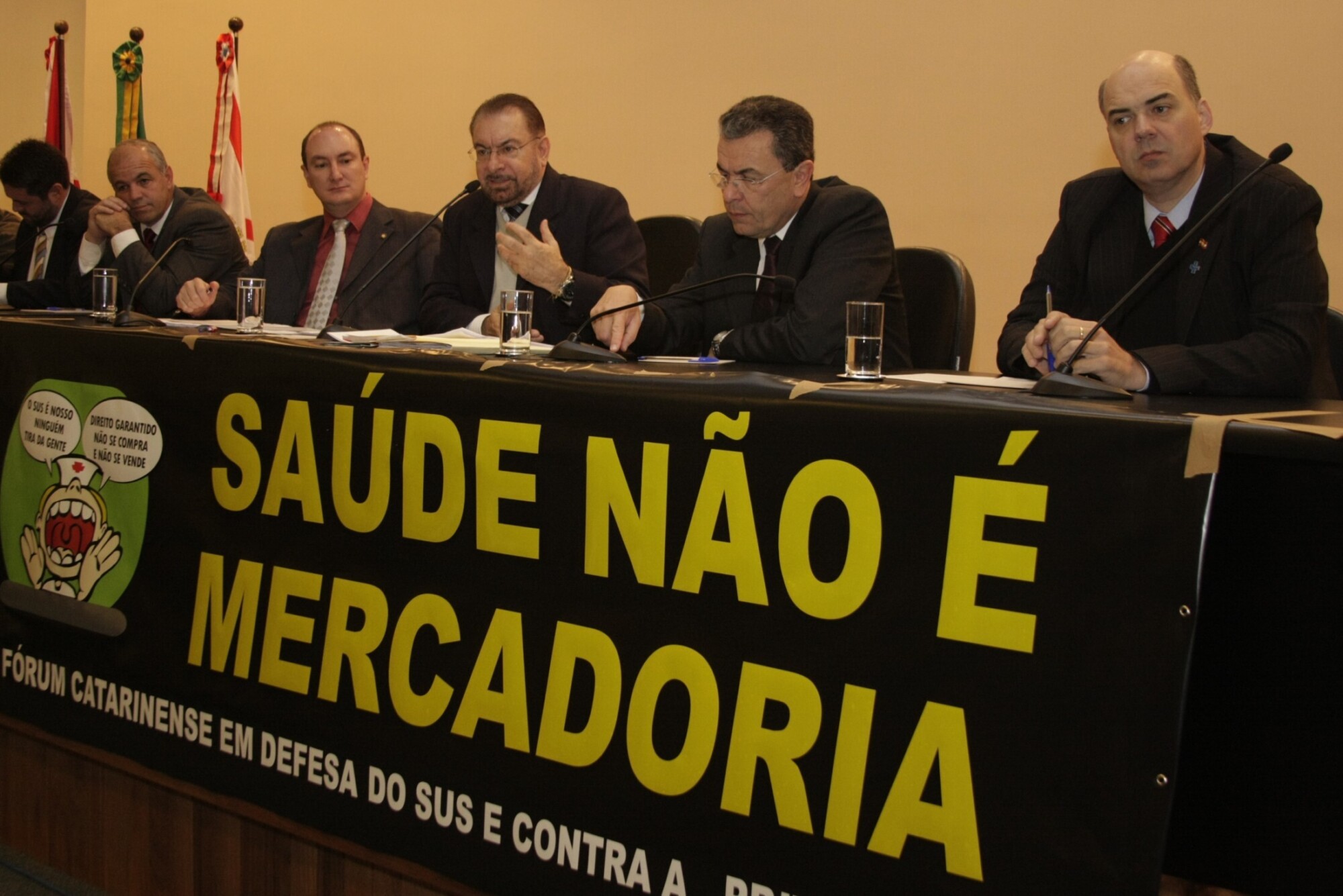 Audiência Pública sobre A Situação dos Hospitais Públicos de Santa Catarina sob a gestão do Estado