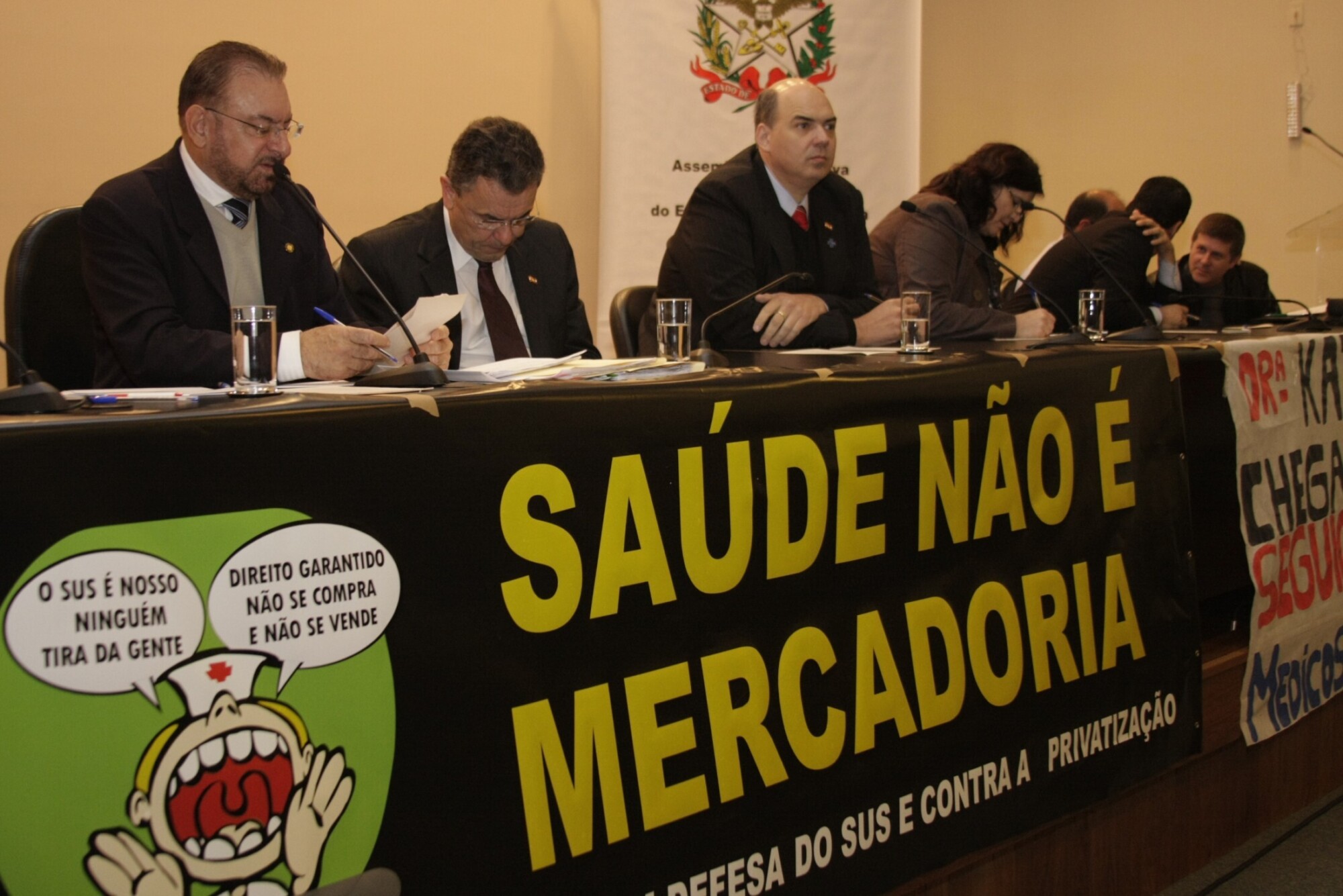 Audiência Pública sobre A Situação dos Hospitais Públicos de Santa Catarina sob a gestão do Estado