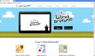 Software ensina LIBRAS para crianças surdas e ouvintes