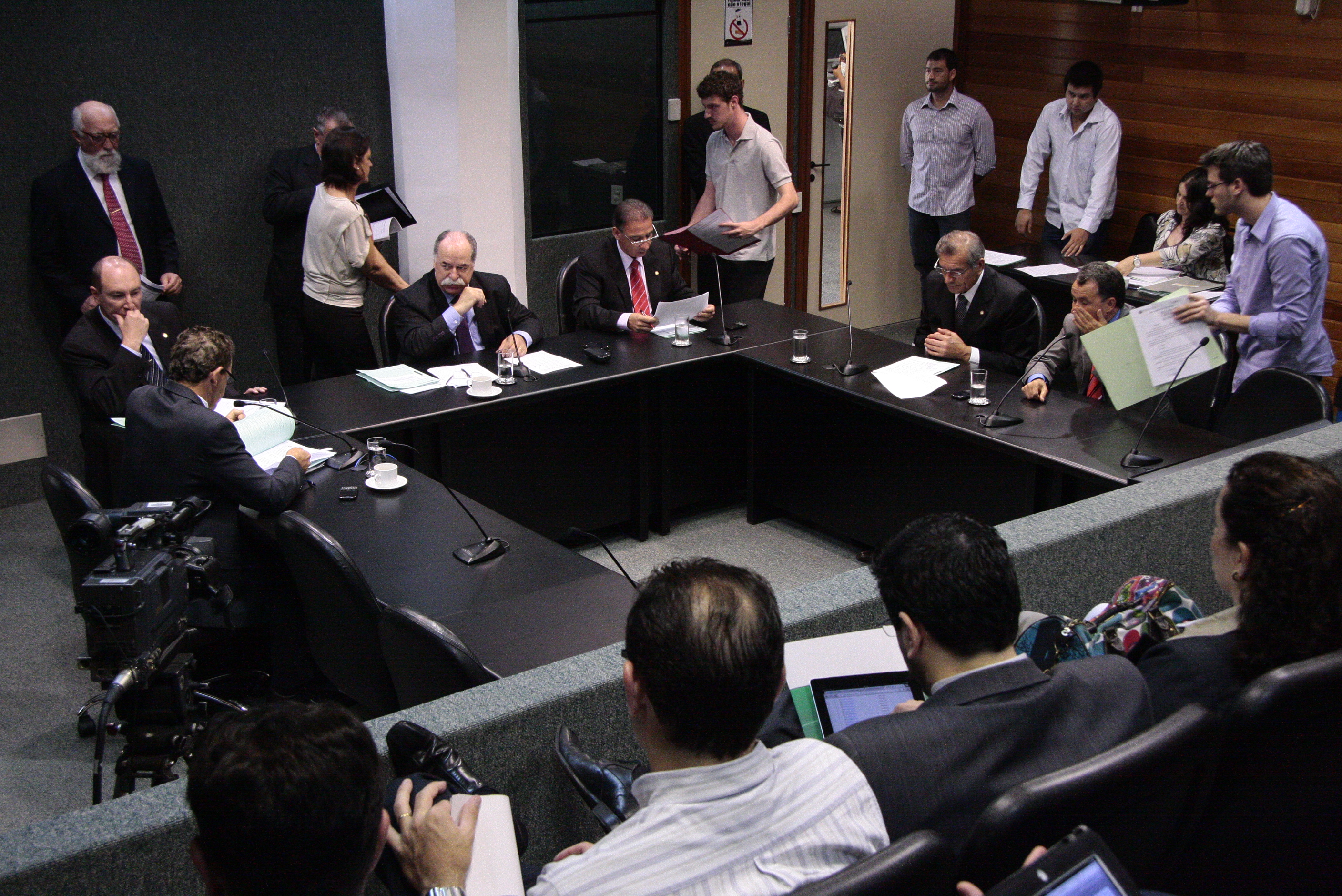 Reunião da Comissão de Constituição e Justiça. Foto Jonas Lemos Campos