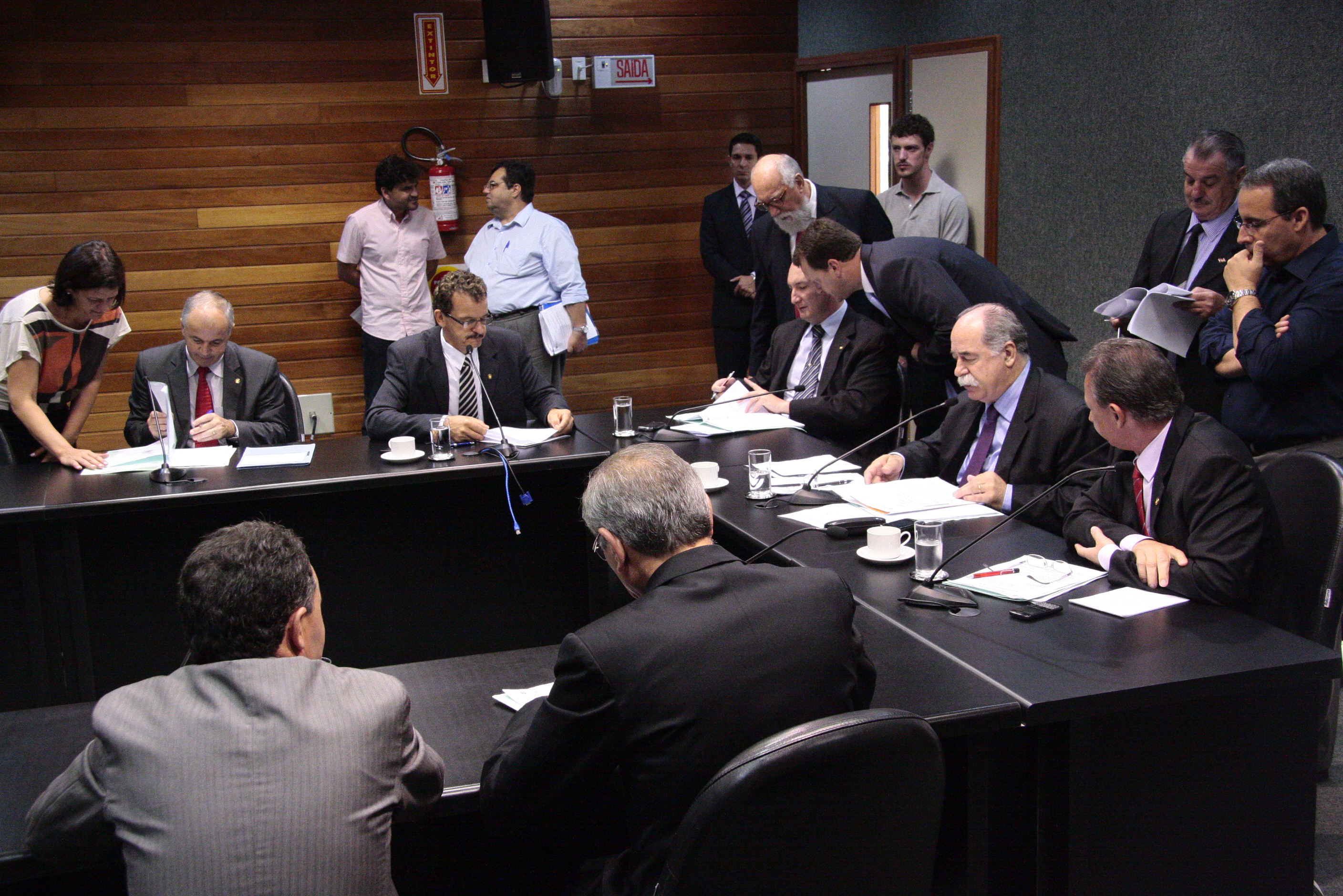 Reunião da Comissão de Constituição e Justiça. Foto Jonas Lemos Campos